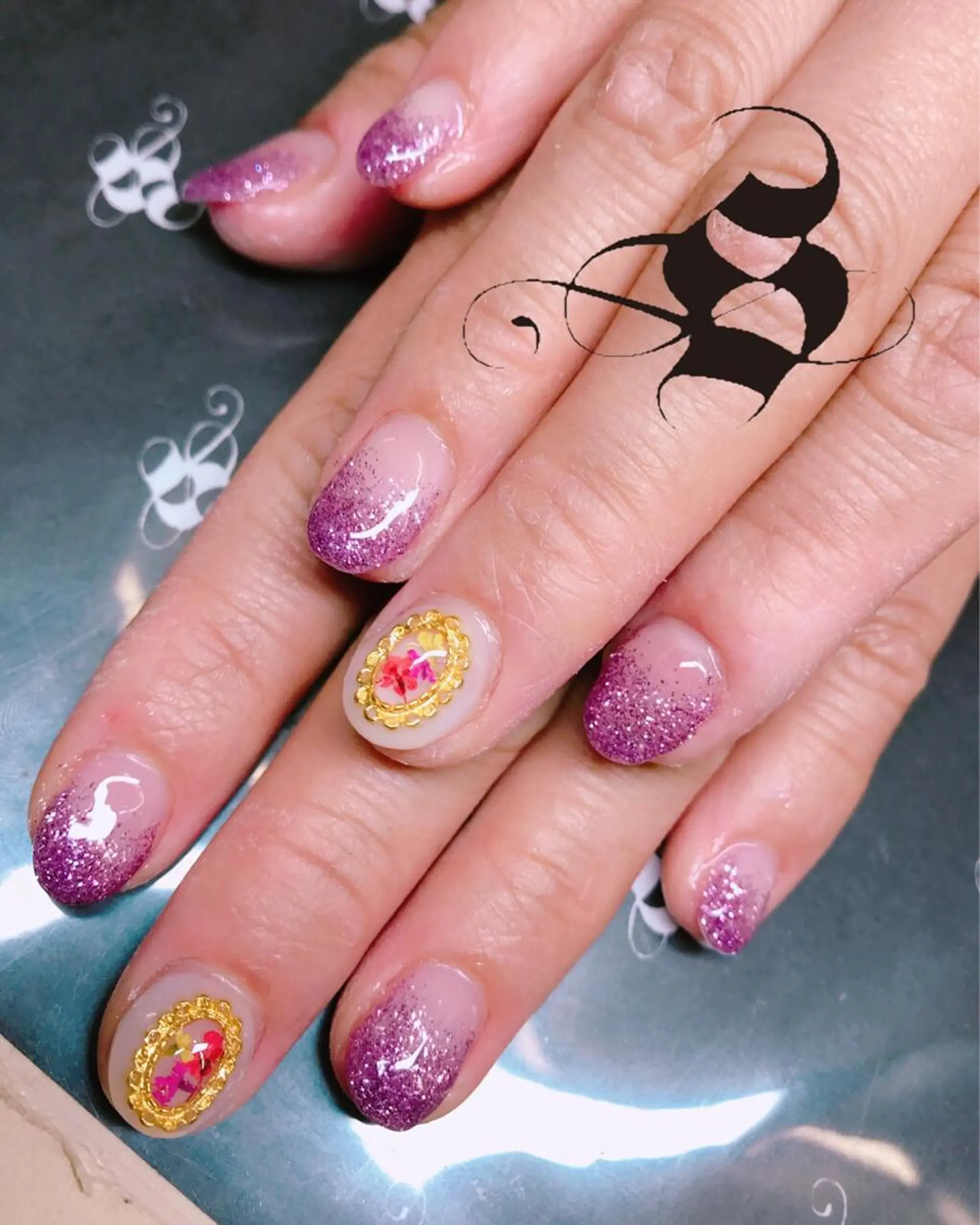 ネイル 長さ出し メンズネイル 持ち込み スカルプネイル ネイルチップ S&S 村田小百合のネイルデザイン