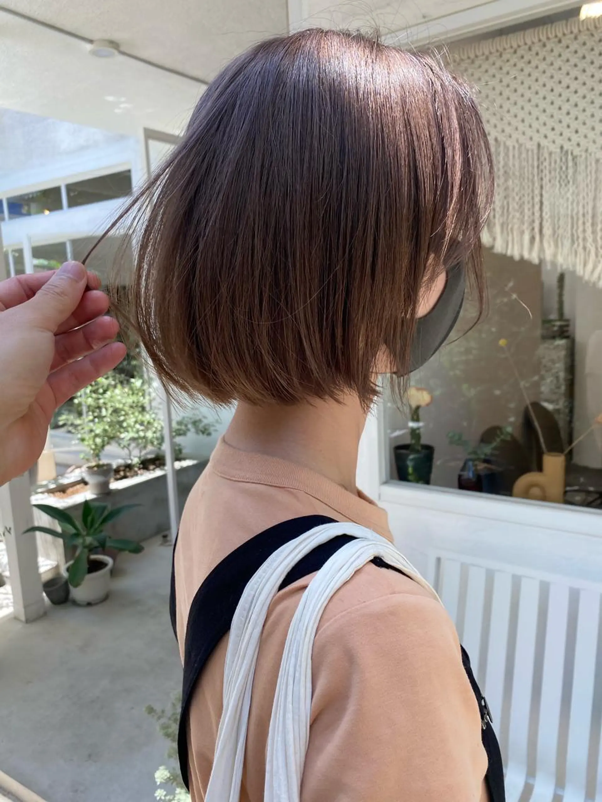 ミディアム カラー ブリーチカラーが人気 onnuのヘアスタイル