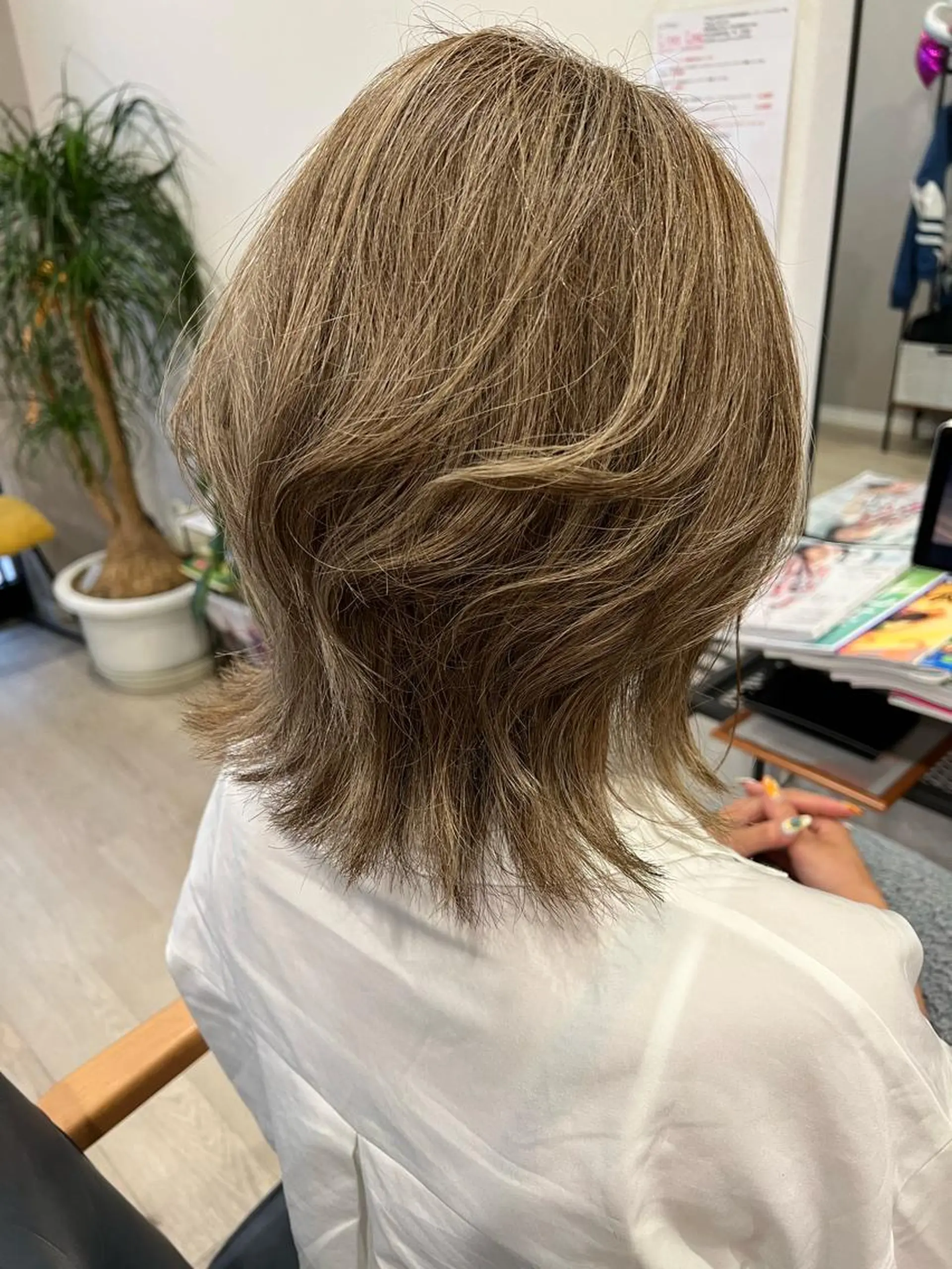 カラー ベージュカラー ダブルカラー ヘアカラー トリートメント hair & spa Nalu所属・hair & spa Naluのヘアスタイル