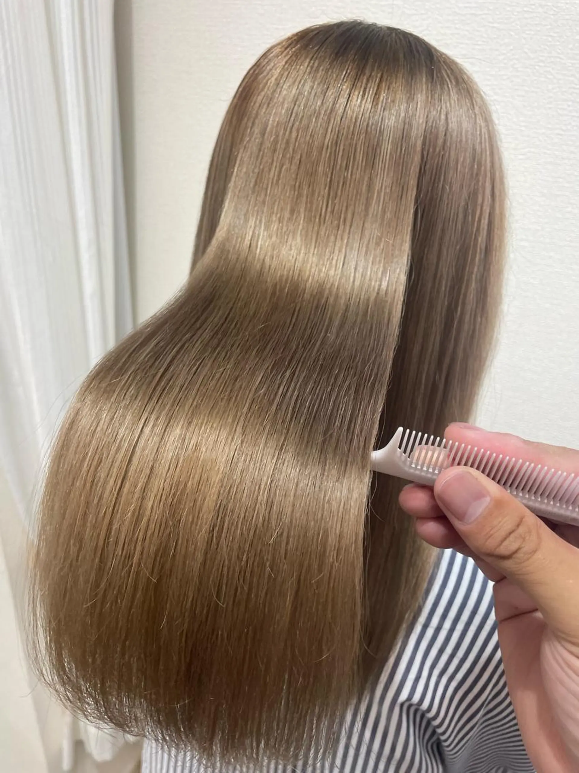 ロング カラー ケアブリーチ /髪質 改善/古橋圭史郎のヘアスタイル