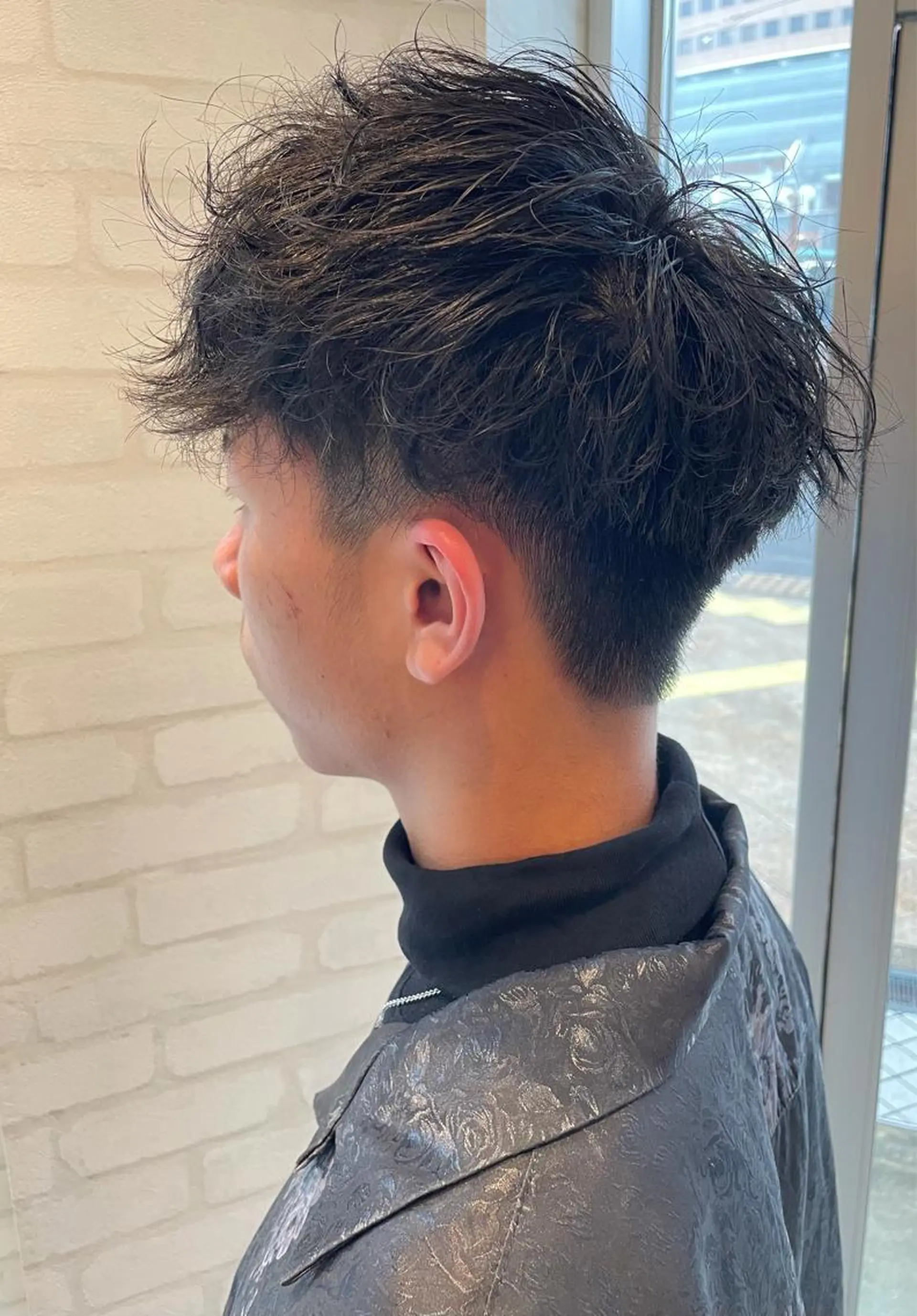 メンズ ケアブリーチ /髪質 改善/古橋圭史郎のヘアスタイル