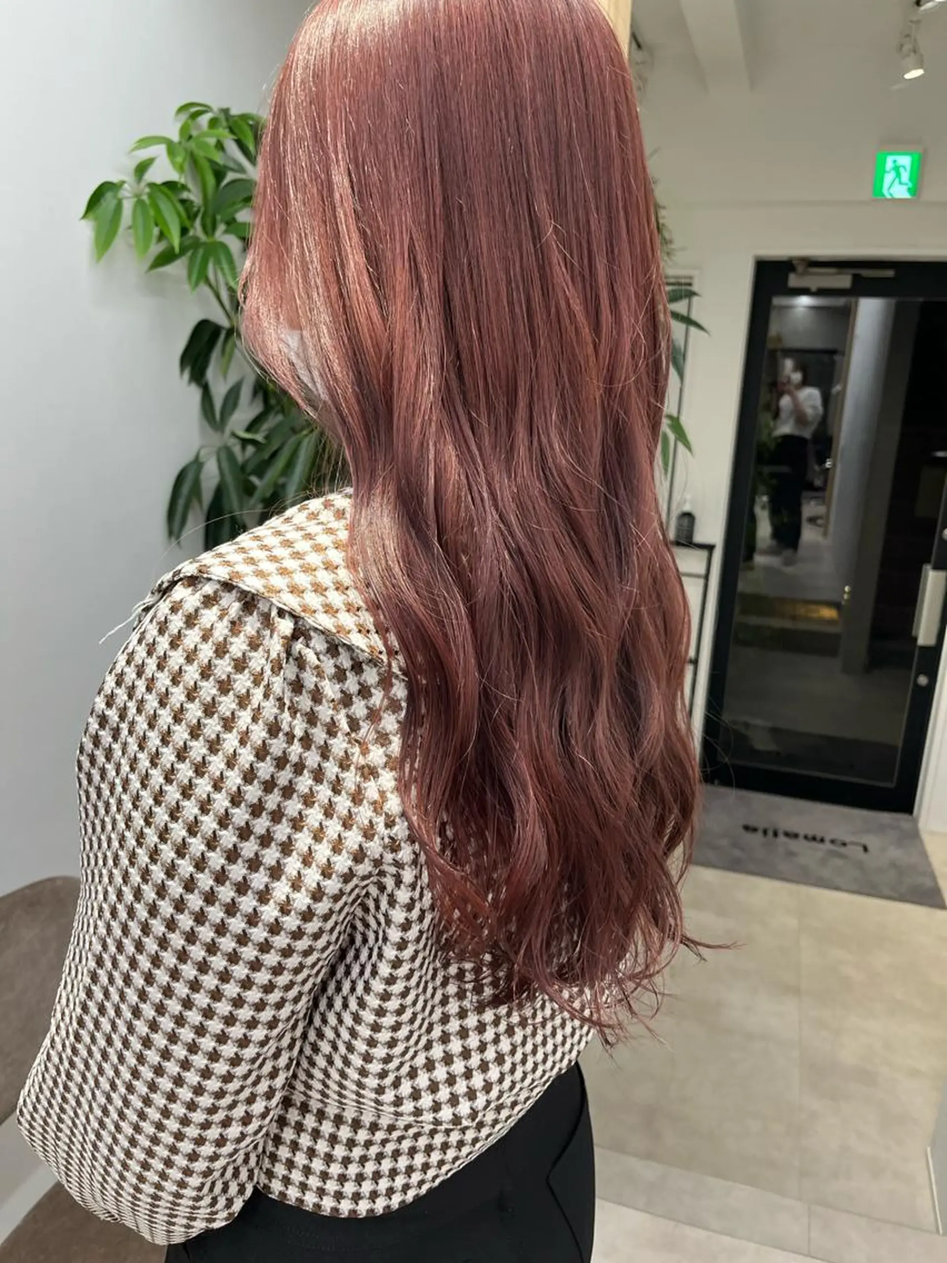 ロング カラー ブラウンカラー ピンクカラー ピンクブラウン お洒落パーマ/ボブ ❄️Tomoka❄️のヘアスタイル