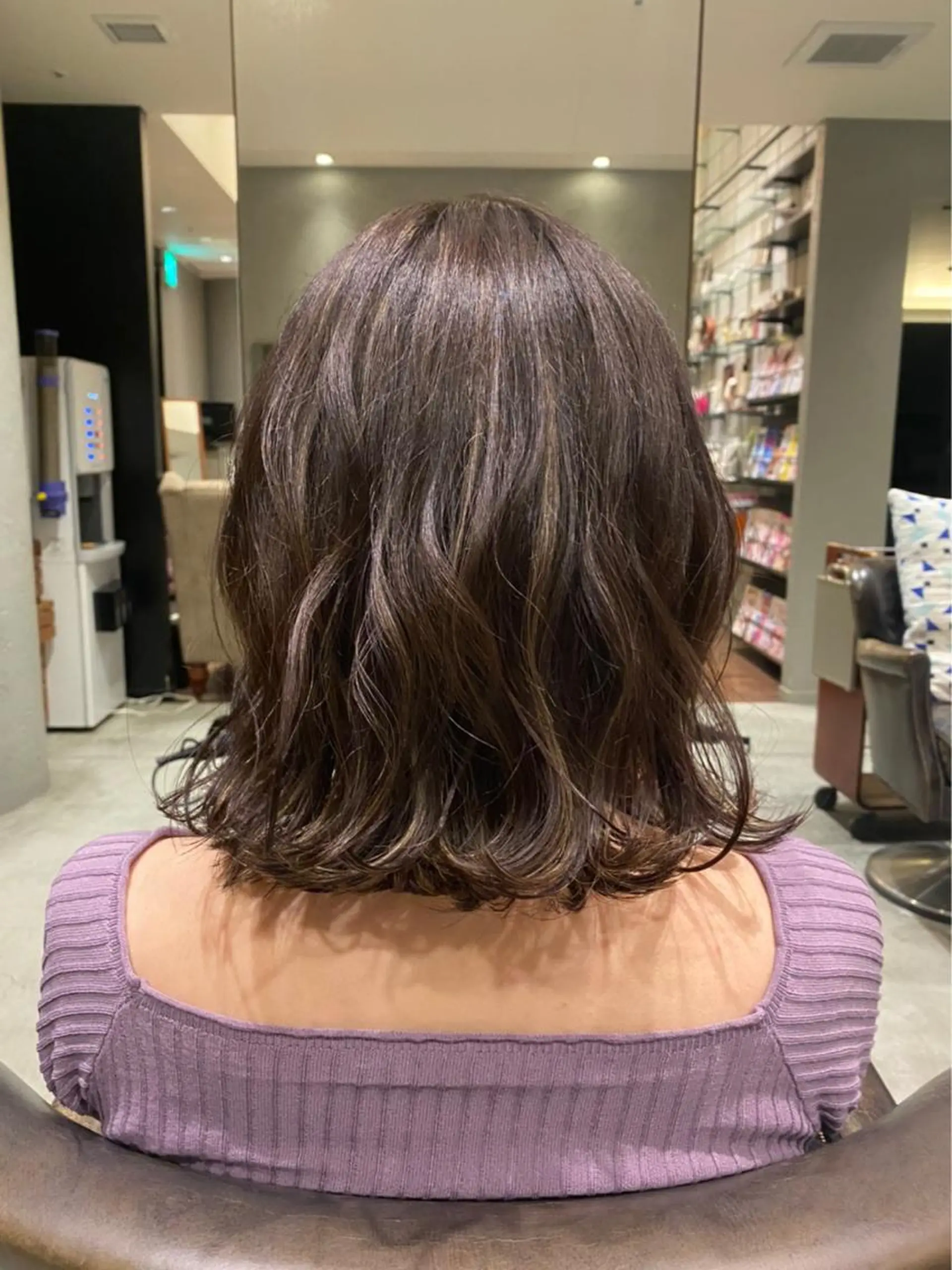 ミディアム 🍒serika 暖色カラー 🍒のヘアスタイル