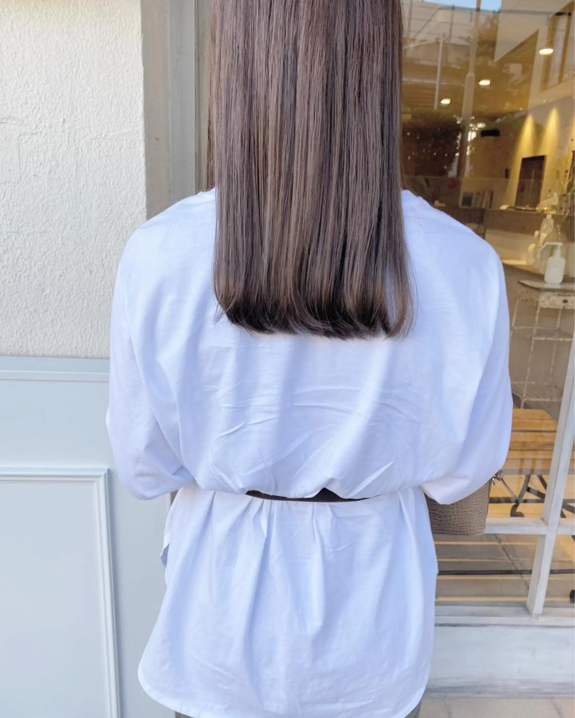 ロング カット ヘアカラー トリートメント Musiiik hairのヘアスタイル