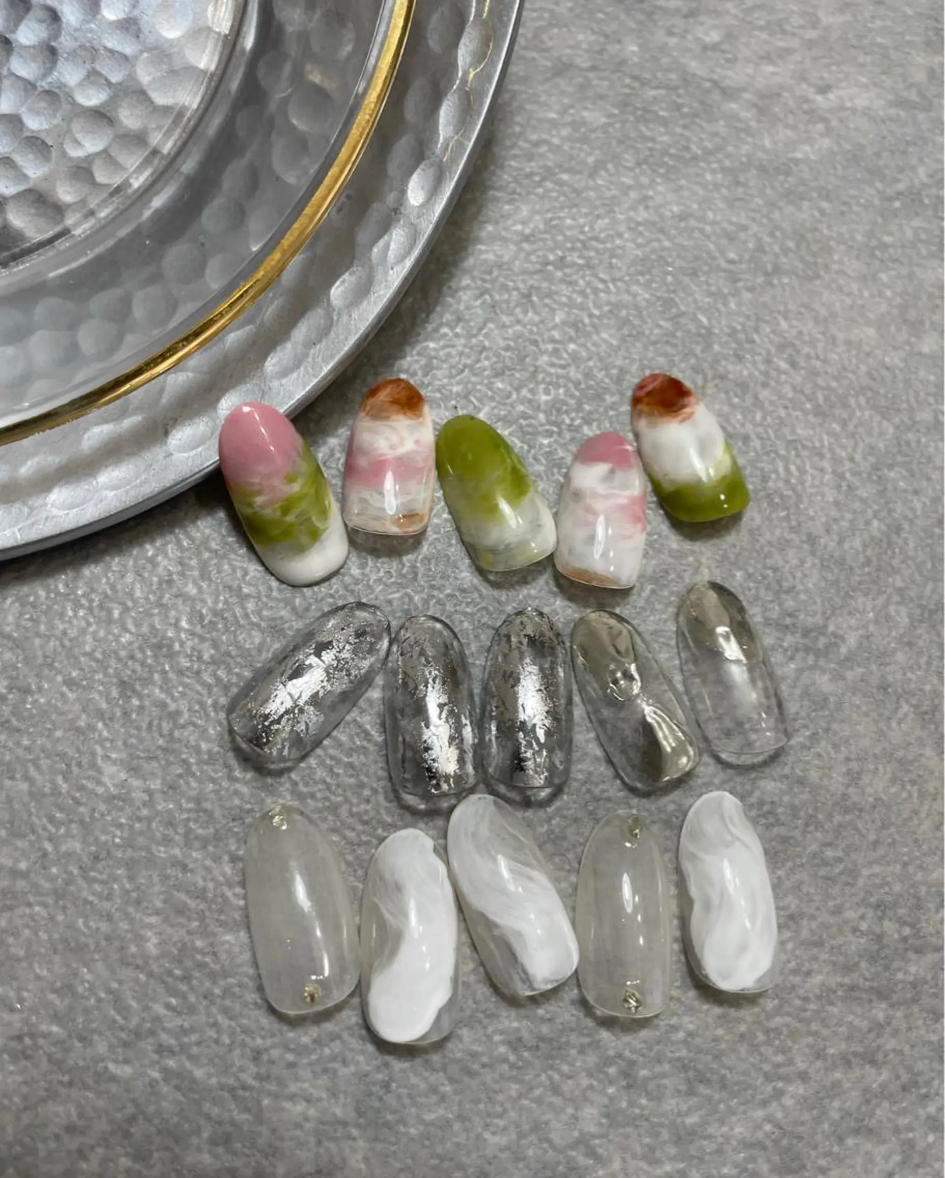 ネイル ハンドネイル フットネイル kiii.__ ✴︎*のネイルデザイン