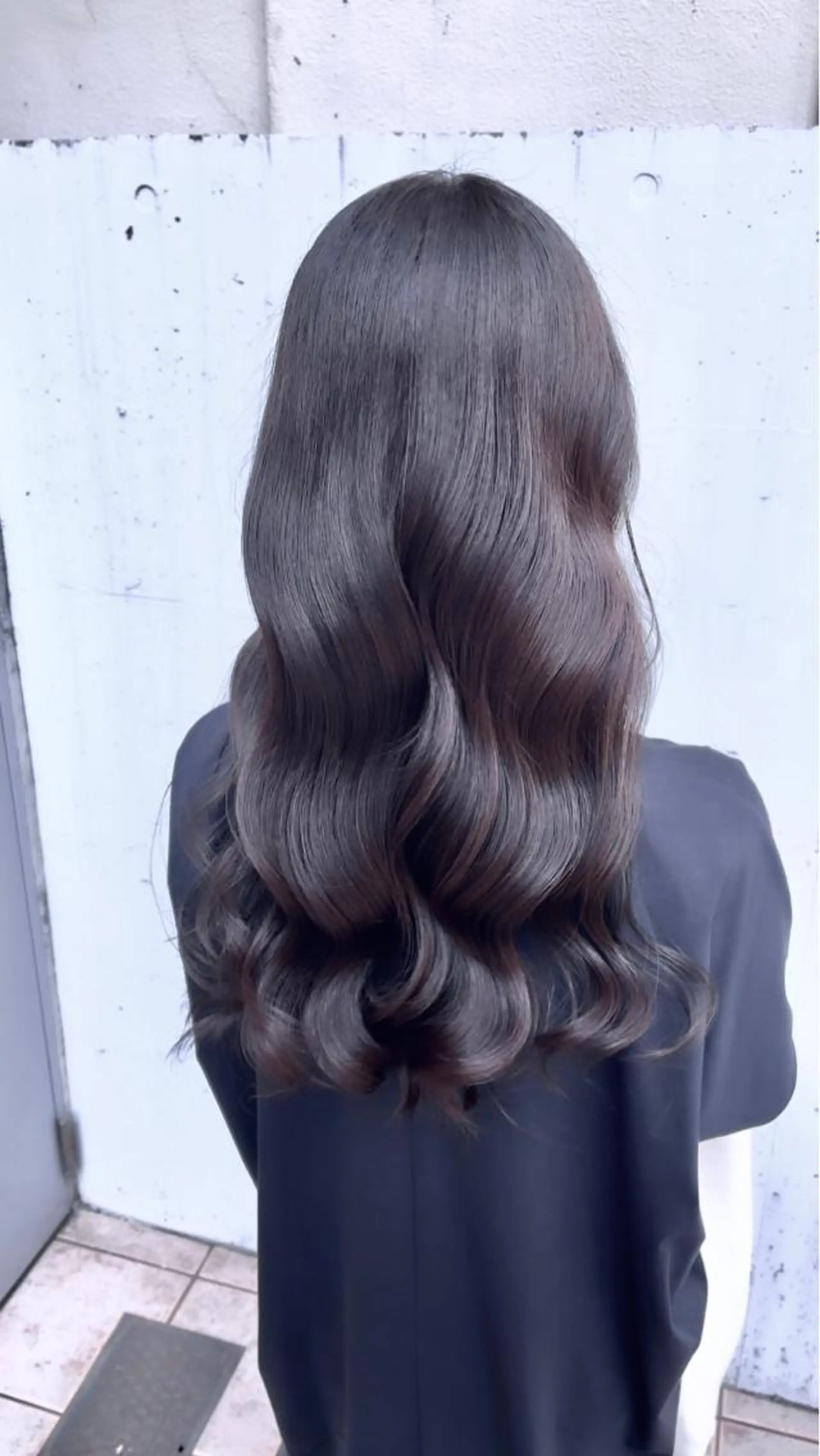 ロング カラー 泉 堅也のヘアスタイル