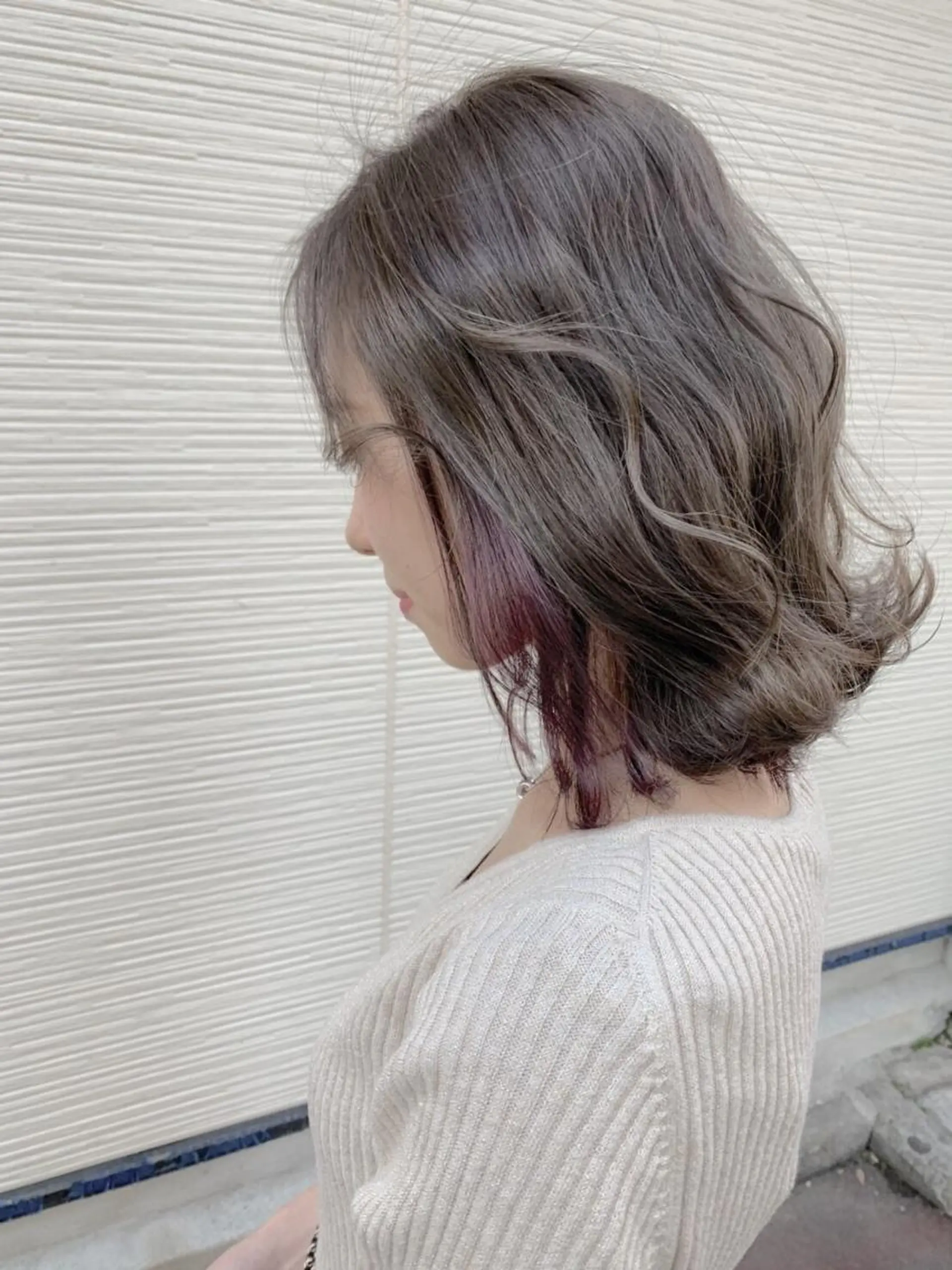 ミディアム カラー beauty: beast 熊本店のヘアスタイル