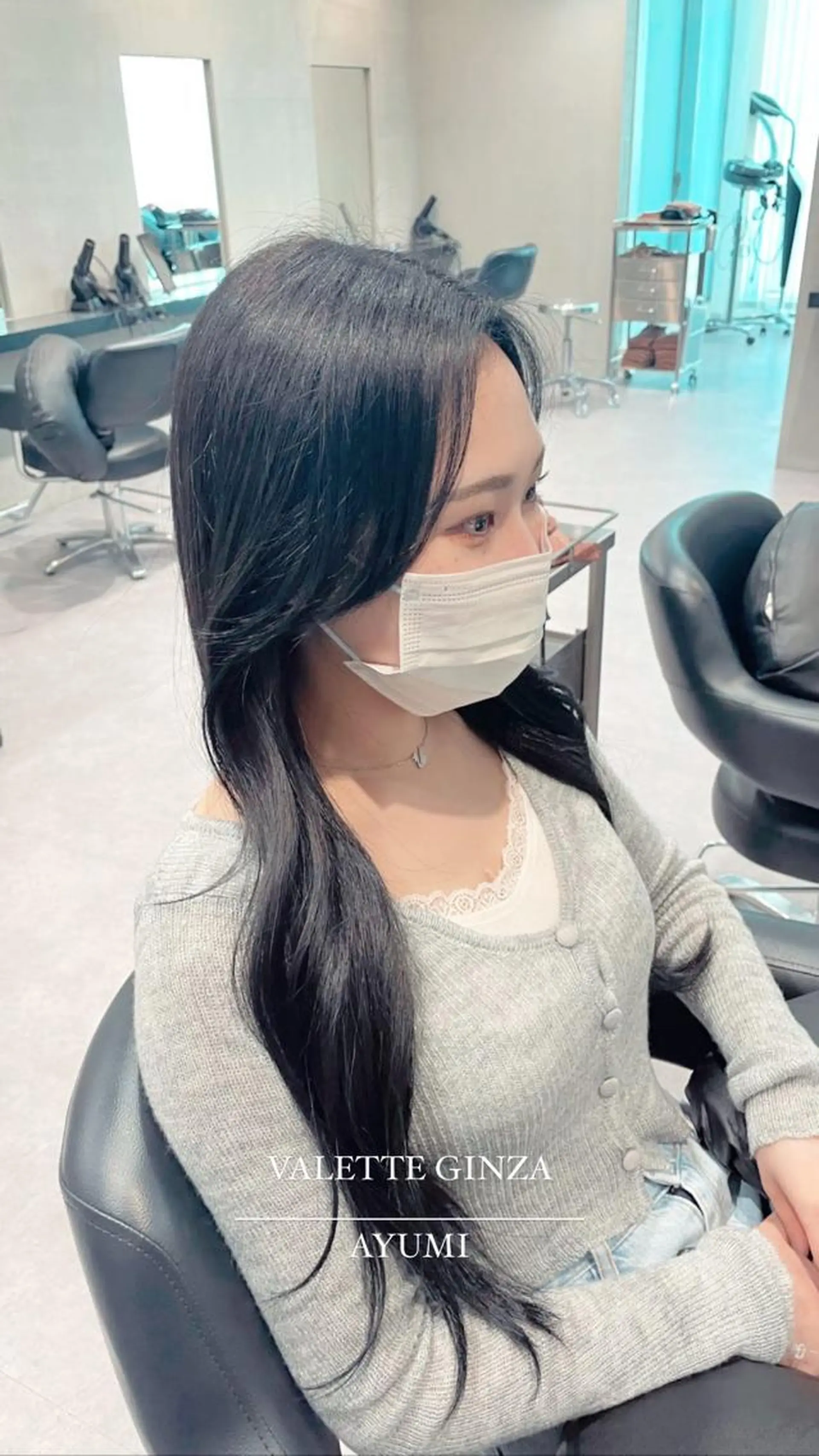 ロング カラー 銀座/韓国ヘア🤍 レイヤーAYUMIのヘアスタイル