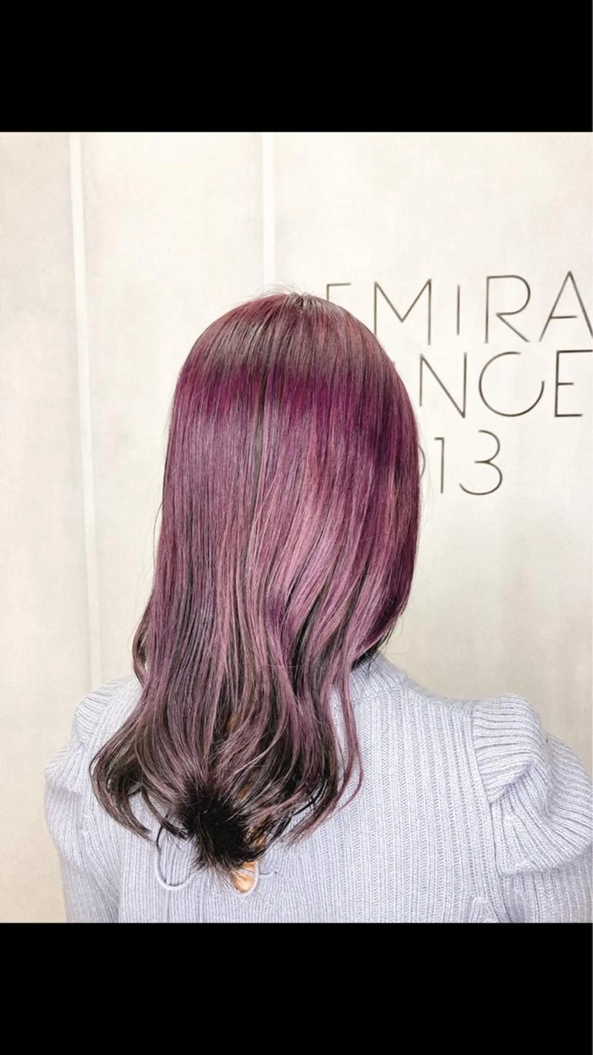 ロング トリートメント カット ヘアカラー 前田リサコ🌹 ✨艶髪職人のヘアスタイル