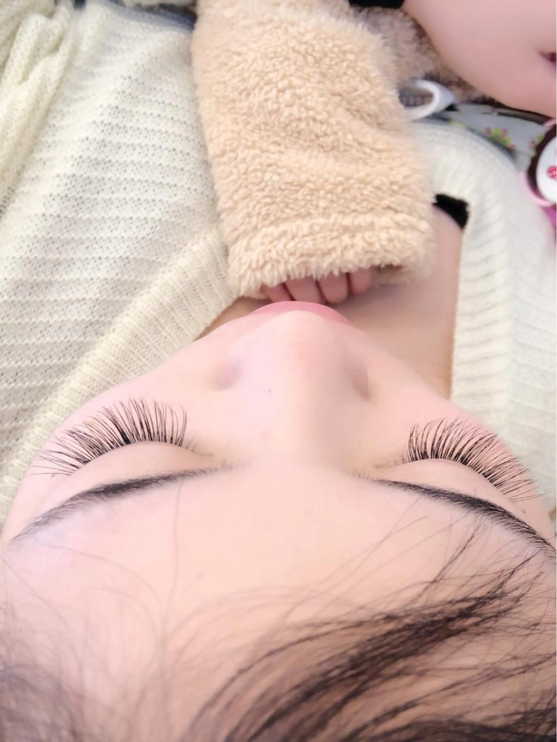 キッズ マツエク・マツパ 付け放題 Dカール Jカール ボリュームラッシュ CLEF eyelash salon所属・CLEF eyelashのマツエク・マツパデザイン