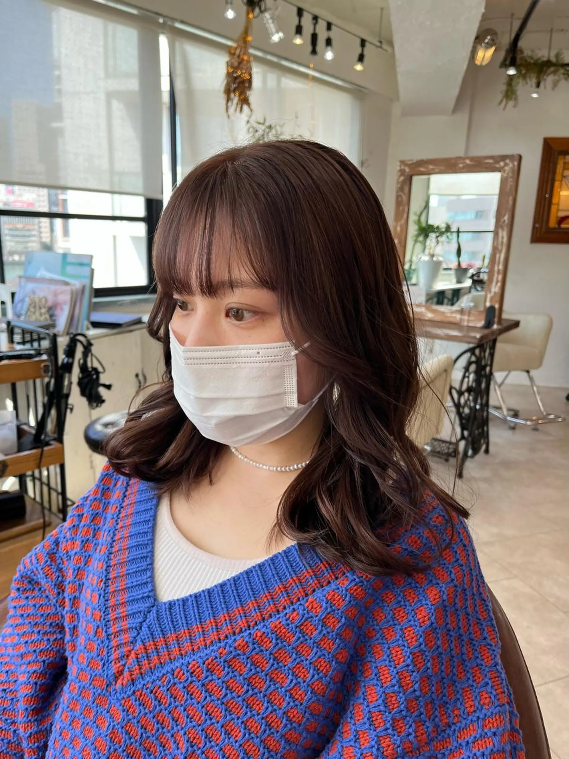 セミロング カラー 💛ハイトーン💛 りむのヘアスタイル