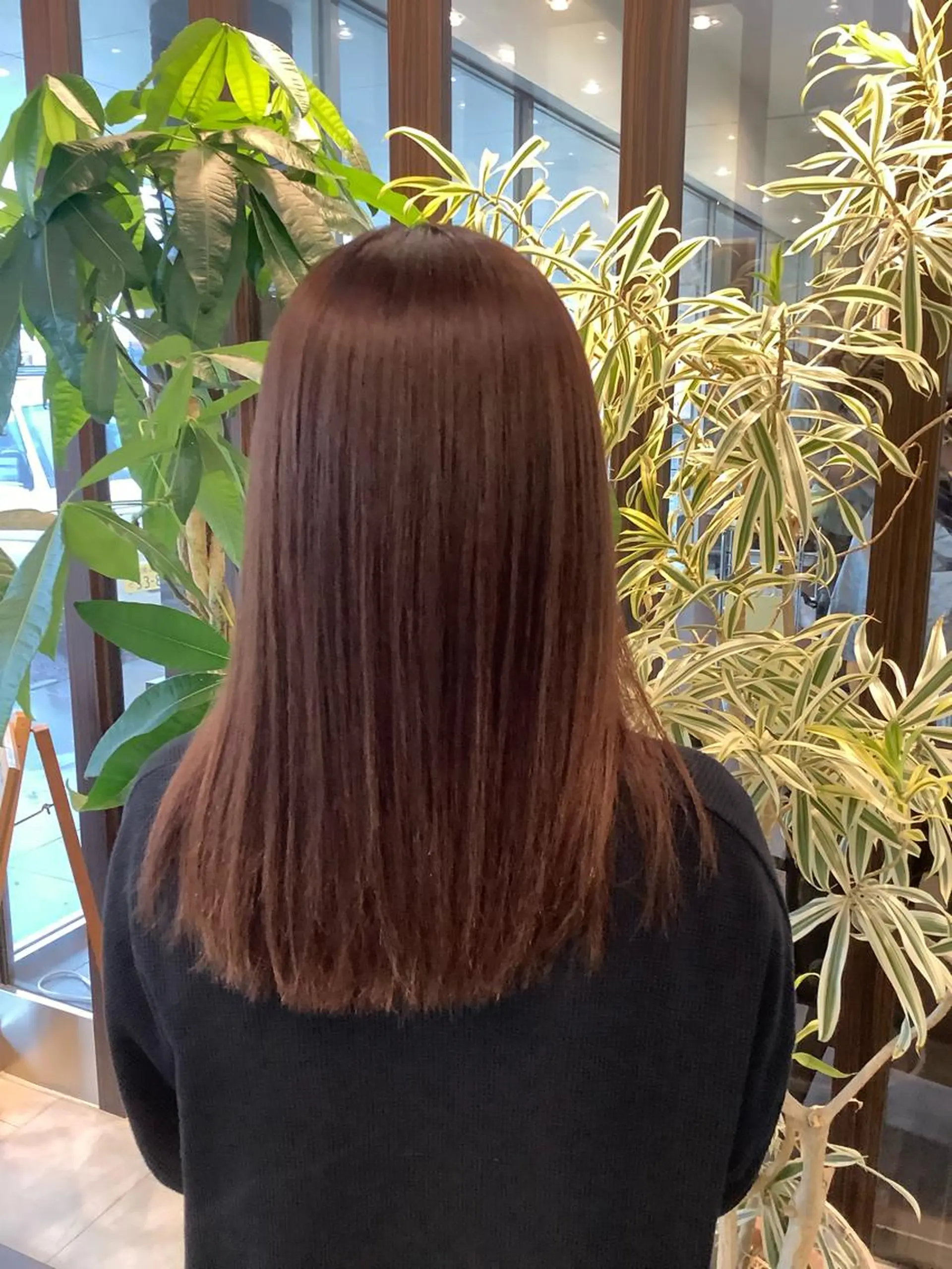 ミディアム 鈴木 千恵子のヘアスタイル