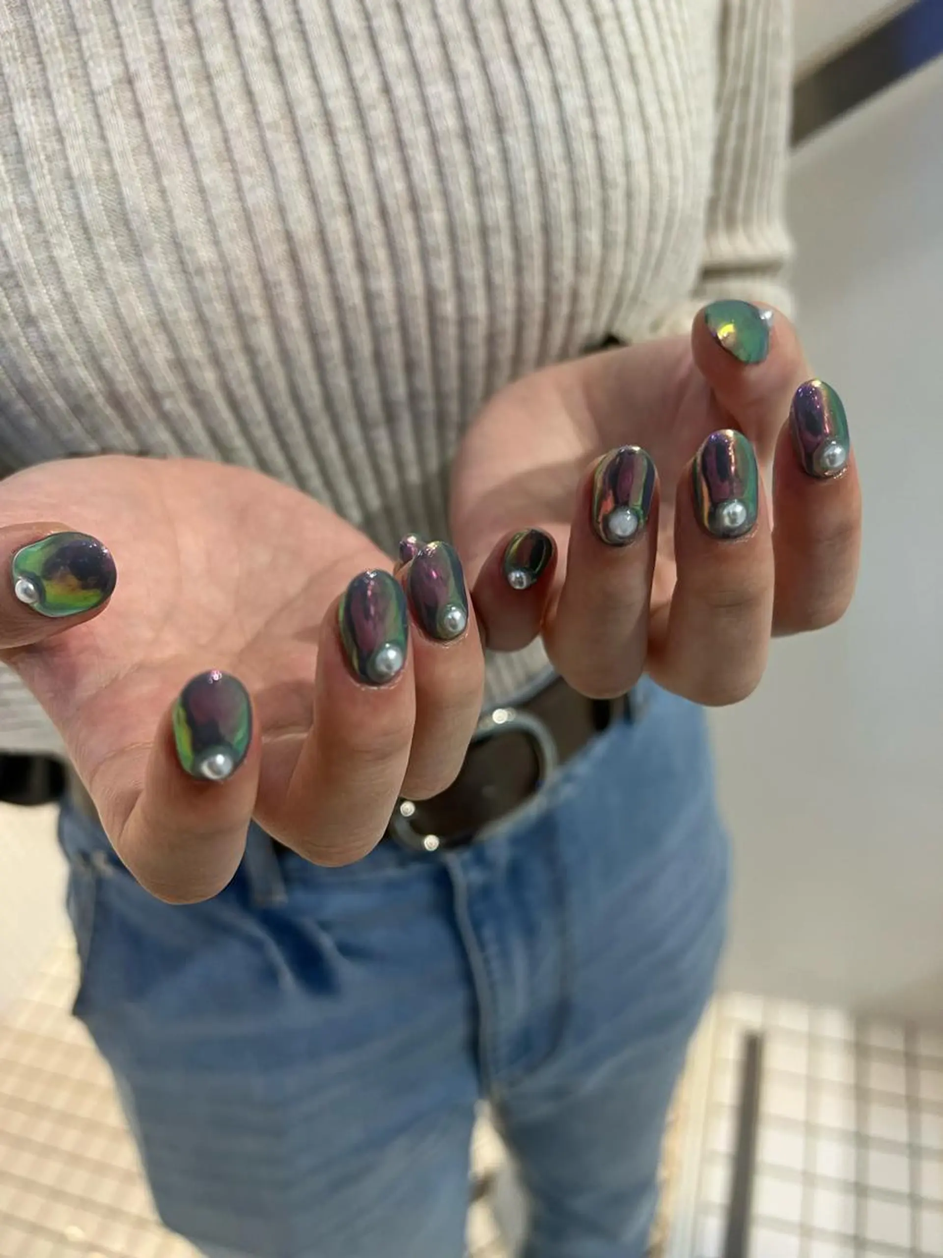 ネイル 【韓国ヘア・ネイル】 HINATA🍒のネイルデザイン