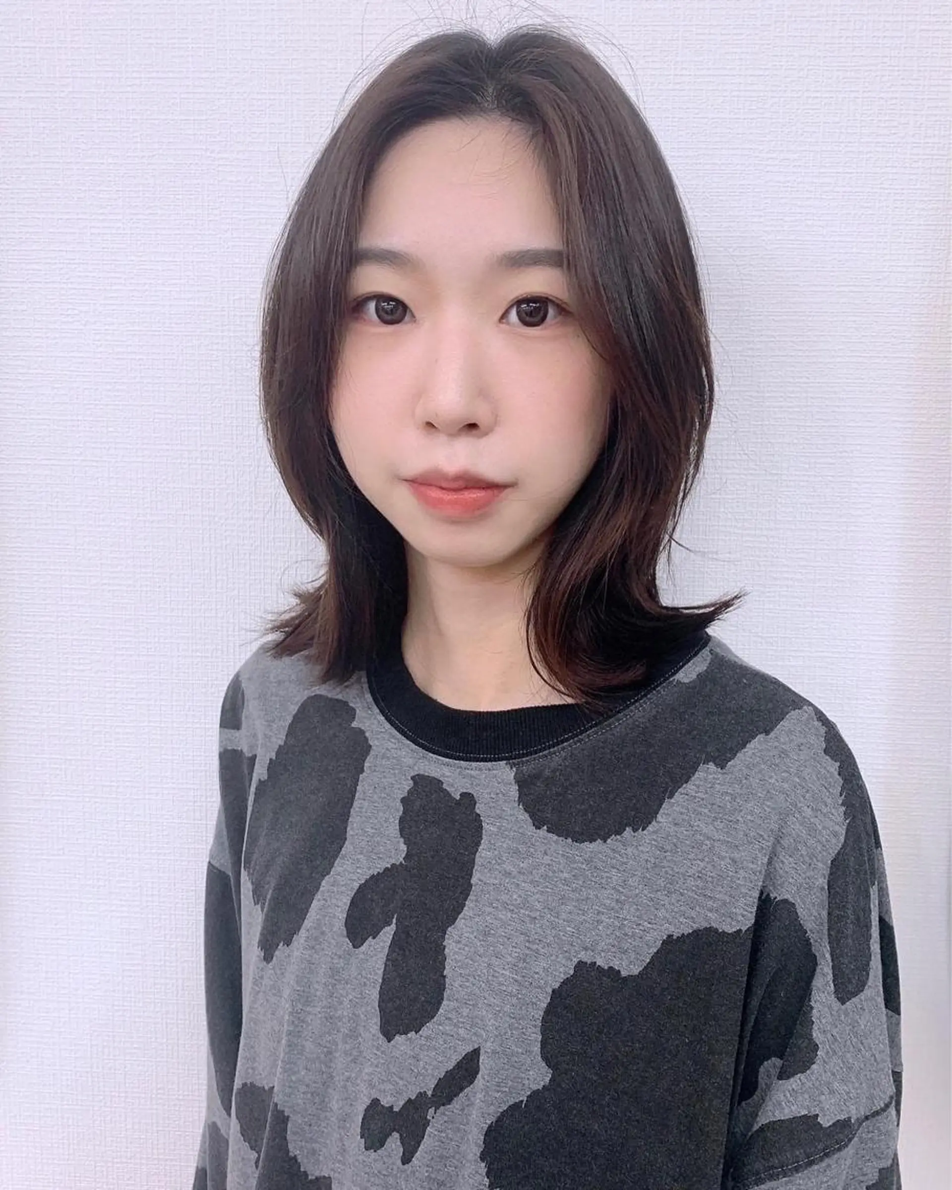 ミディアム パーマ カット パーマ ヘアサロンCHARM所属・🌈ハク ユヒのヘアスタイル