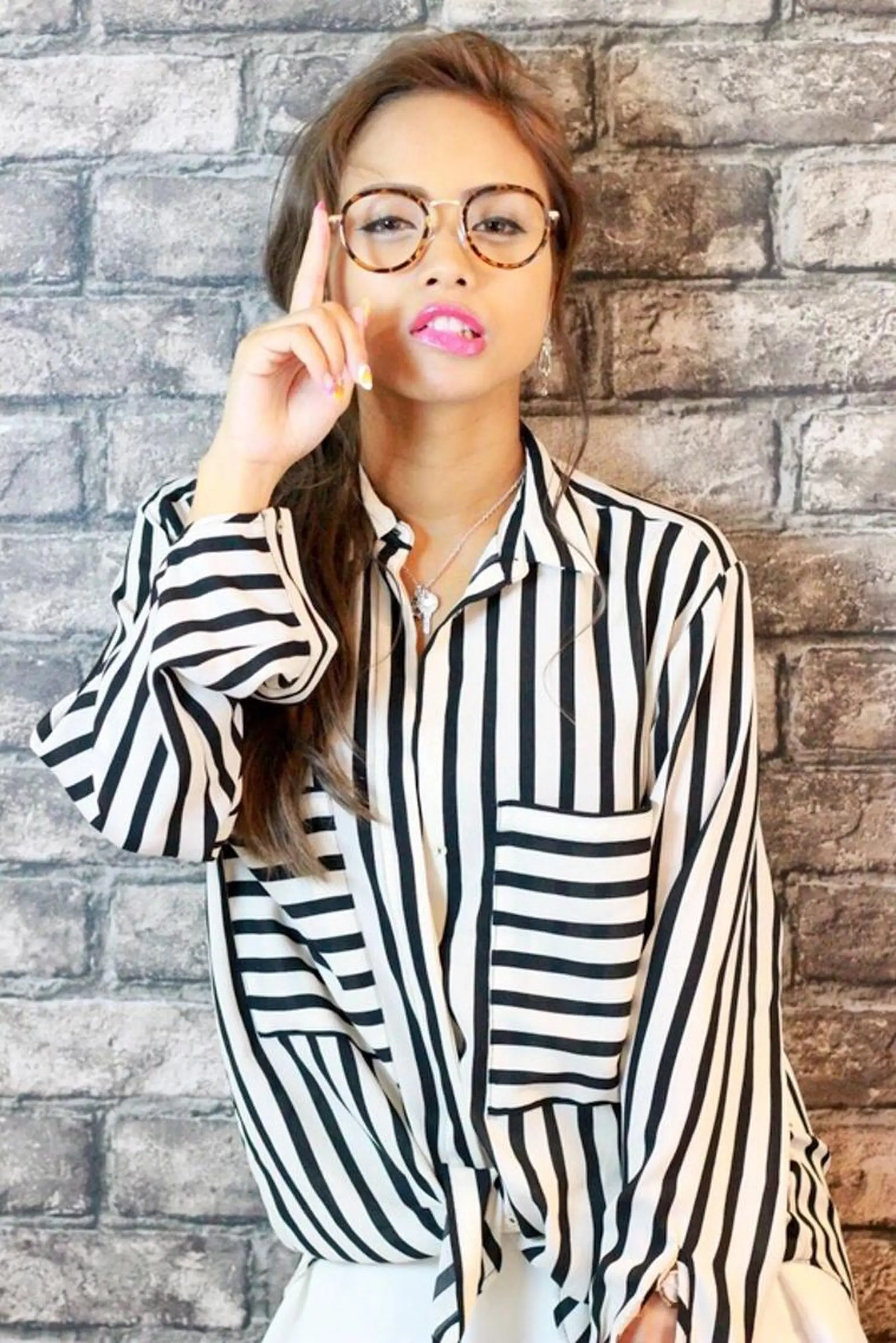 ロング パーマ 柴田 陽平のヘアスタイル