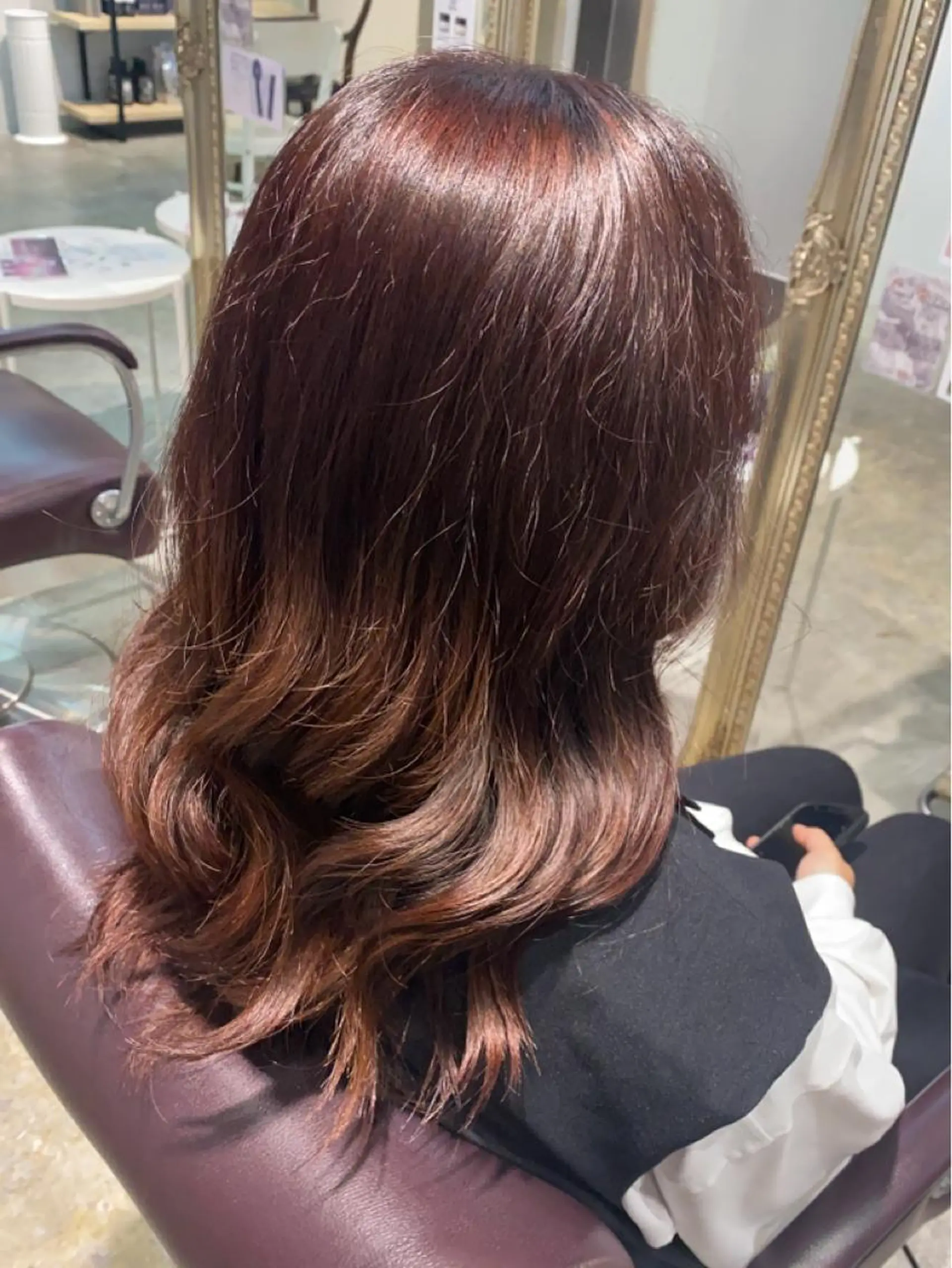 ミディアム AMRITA所属・men'sｶｯﾄ ﾊﾟｰﾏ🫧ｼｵﾝのヘアスタイル