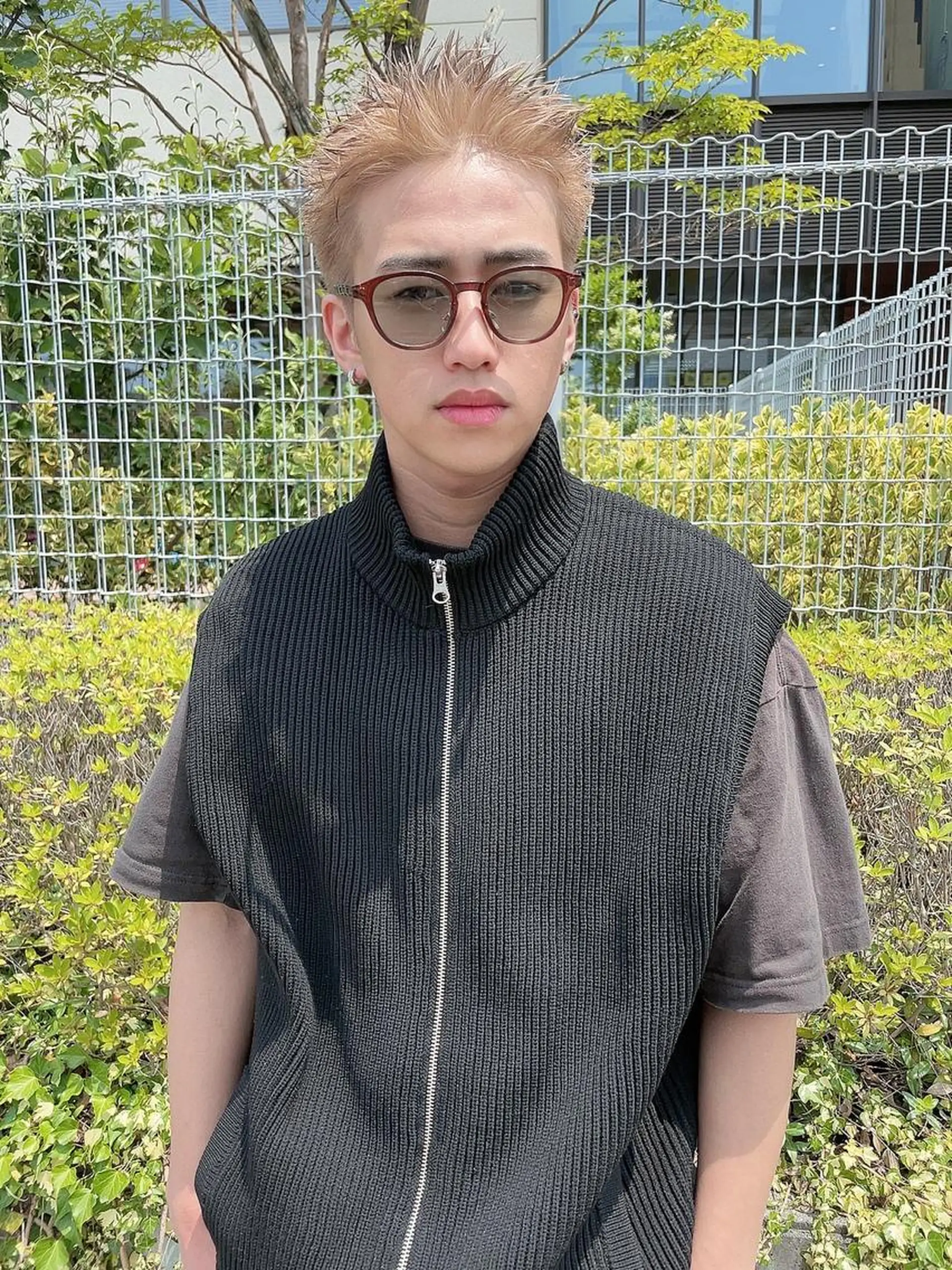 ショート カラー メンズ hair  cruise piece所属・kohei 【期間限定募集】のヘアスタイル