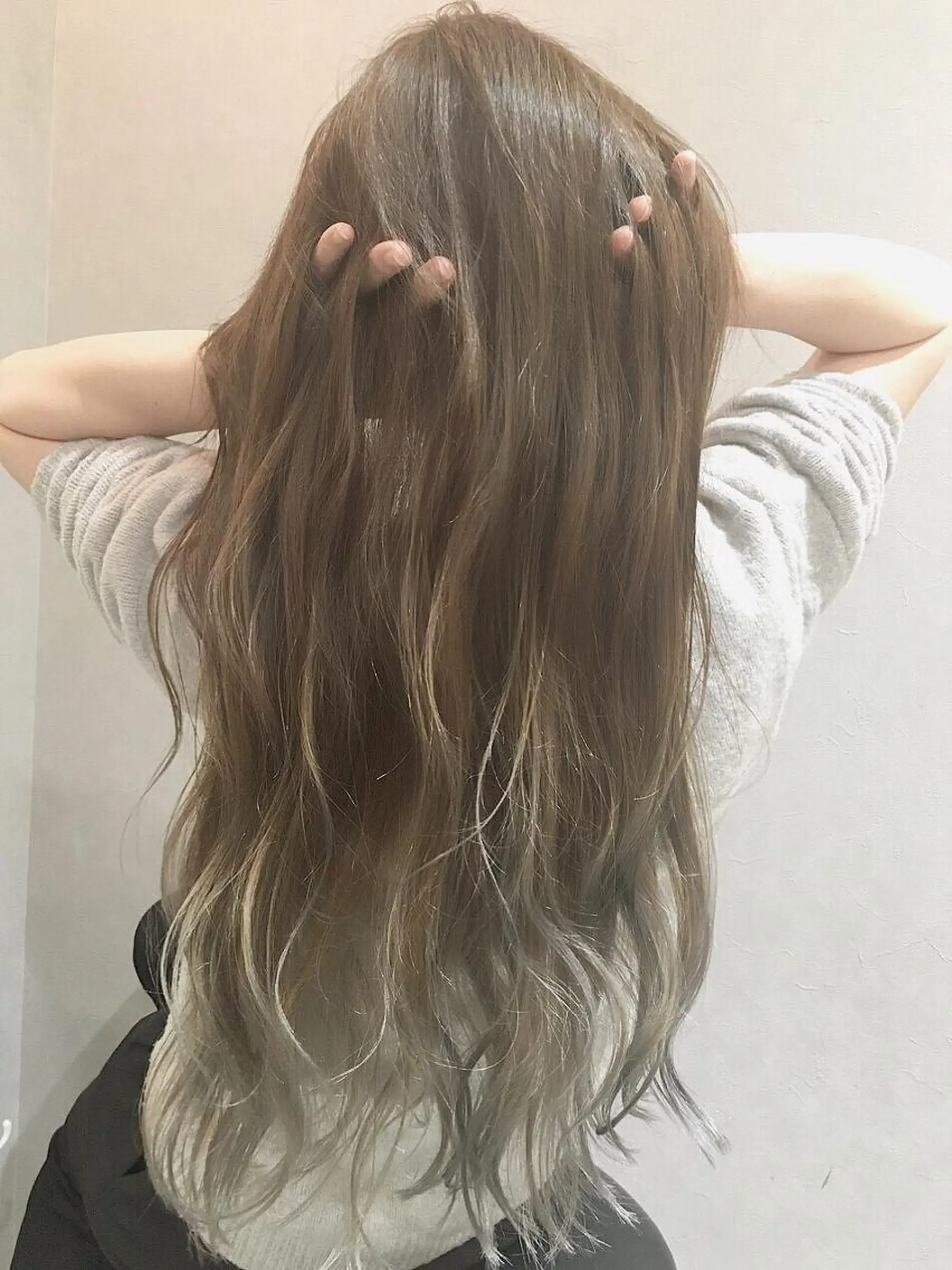ロング カラー ヘアアレンジ 指名支持率NO.1 スタイリストのヘアスタイル