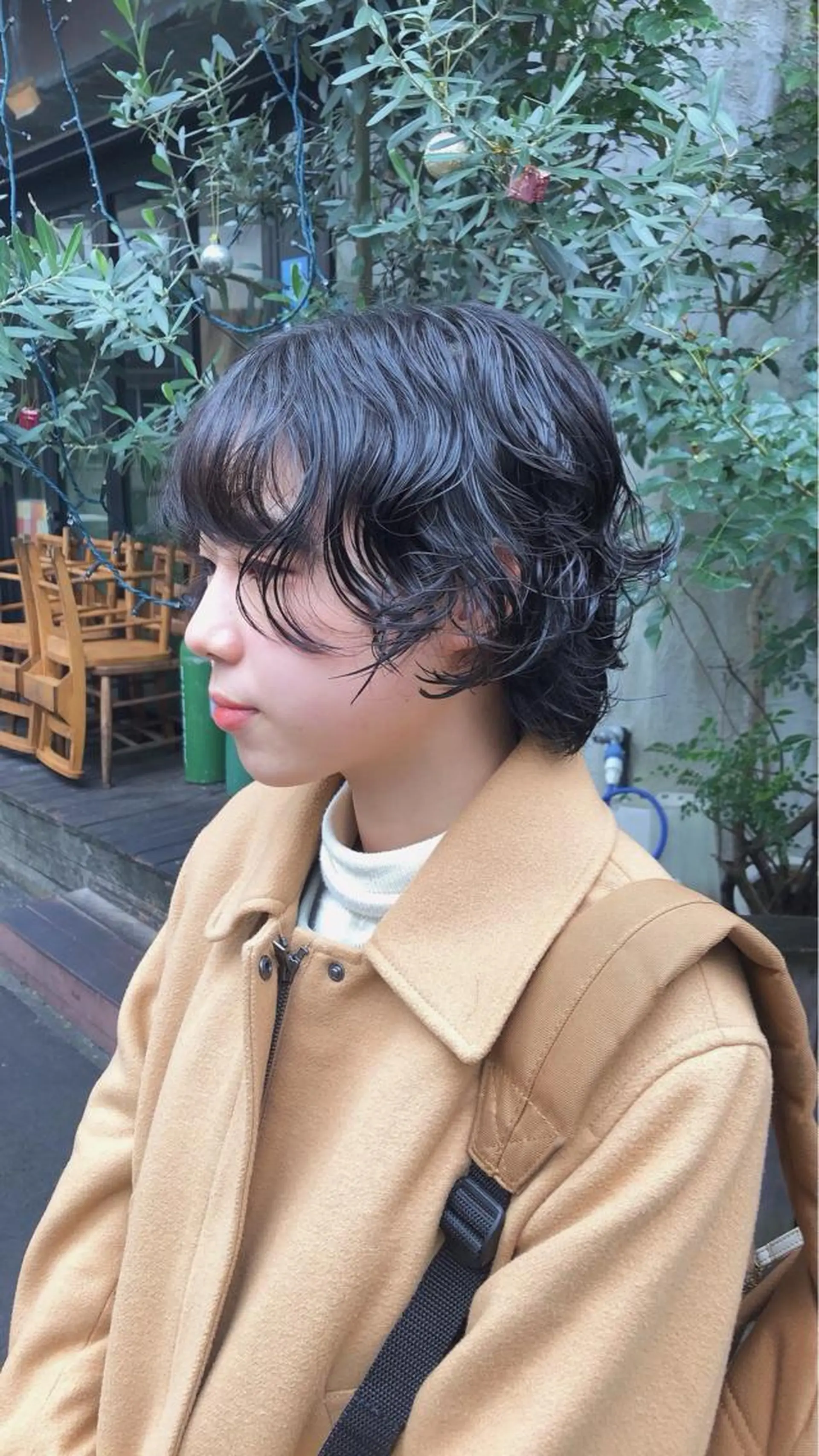 ショート ショートヘア ウルフカット カット パーマ ウルフ/レイヤー /パーマ/島田陽稀のヘアスタイル