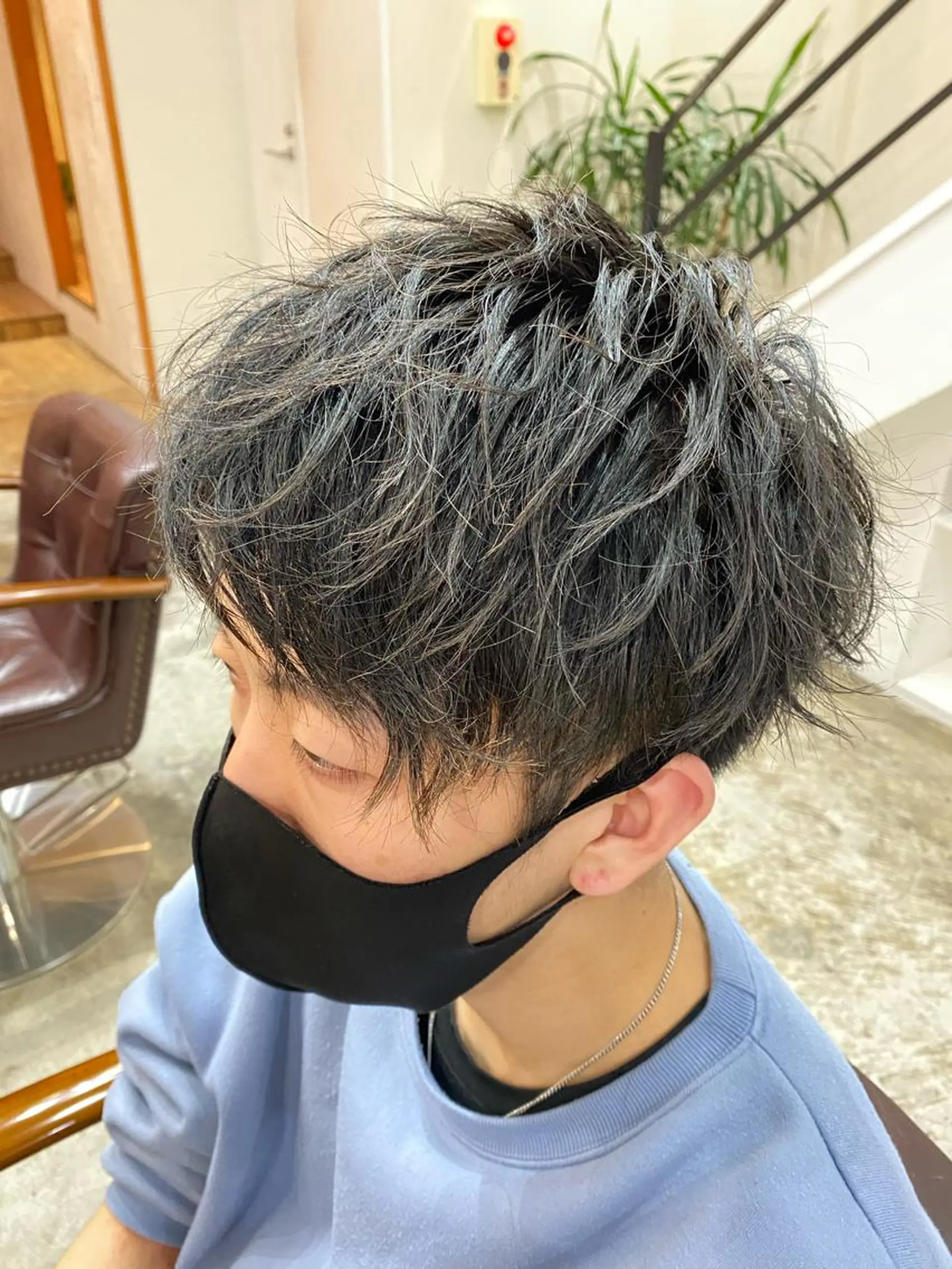 メンズ esu心斎橋所属・esu☀️勇美☀️ 髪質改善ストレートのヘアスタイル