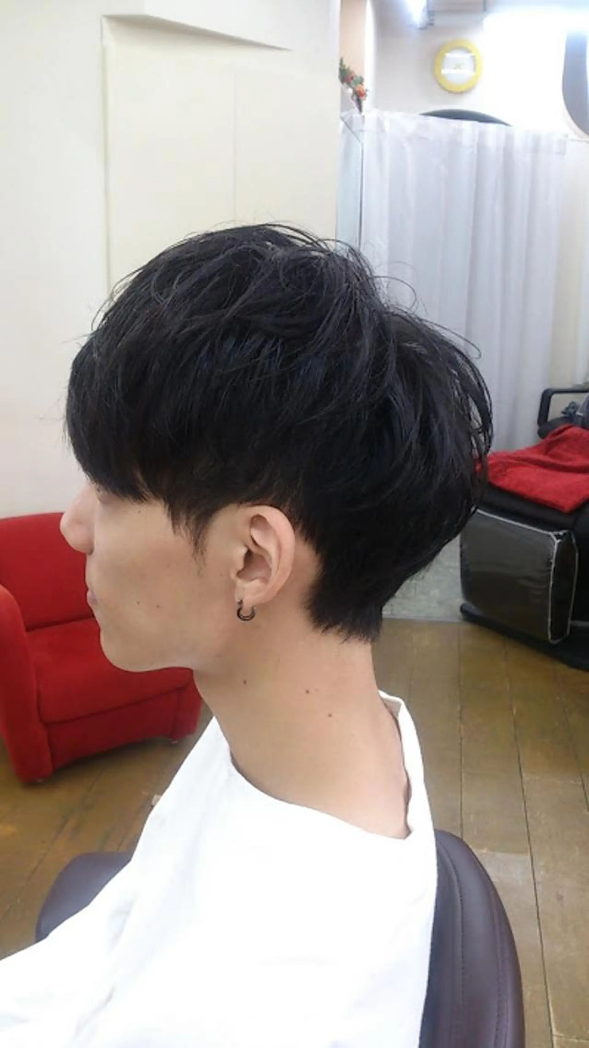 メンズ 中野 靖志のヘアスタイル