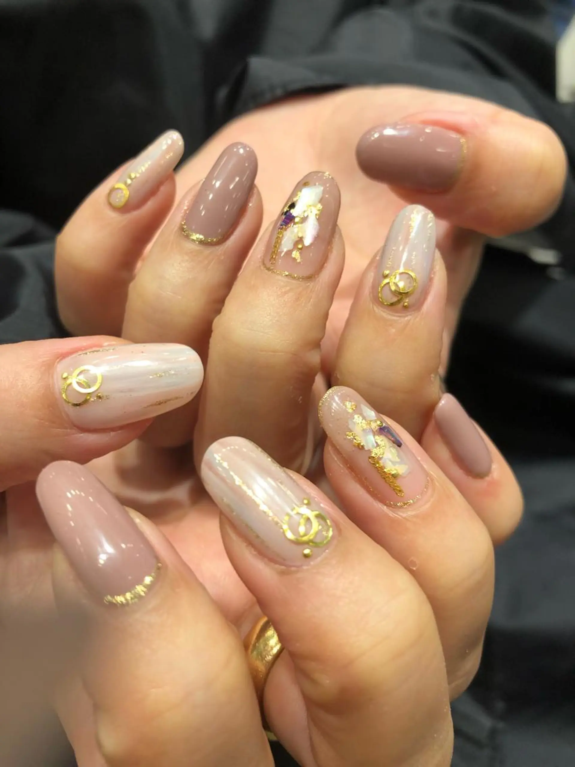 ミディアム 長さ出し専門 nynaのネイルデザイン