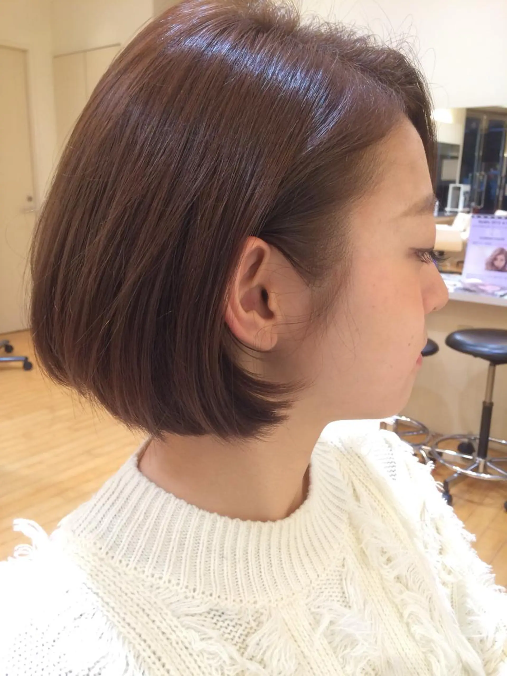 ショート カラー ボブ ReMix 新宿店所属・タジマ ヤスヒサのヘアスタイル