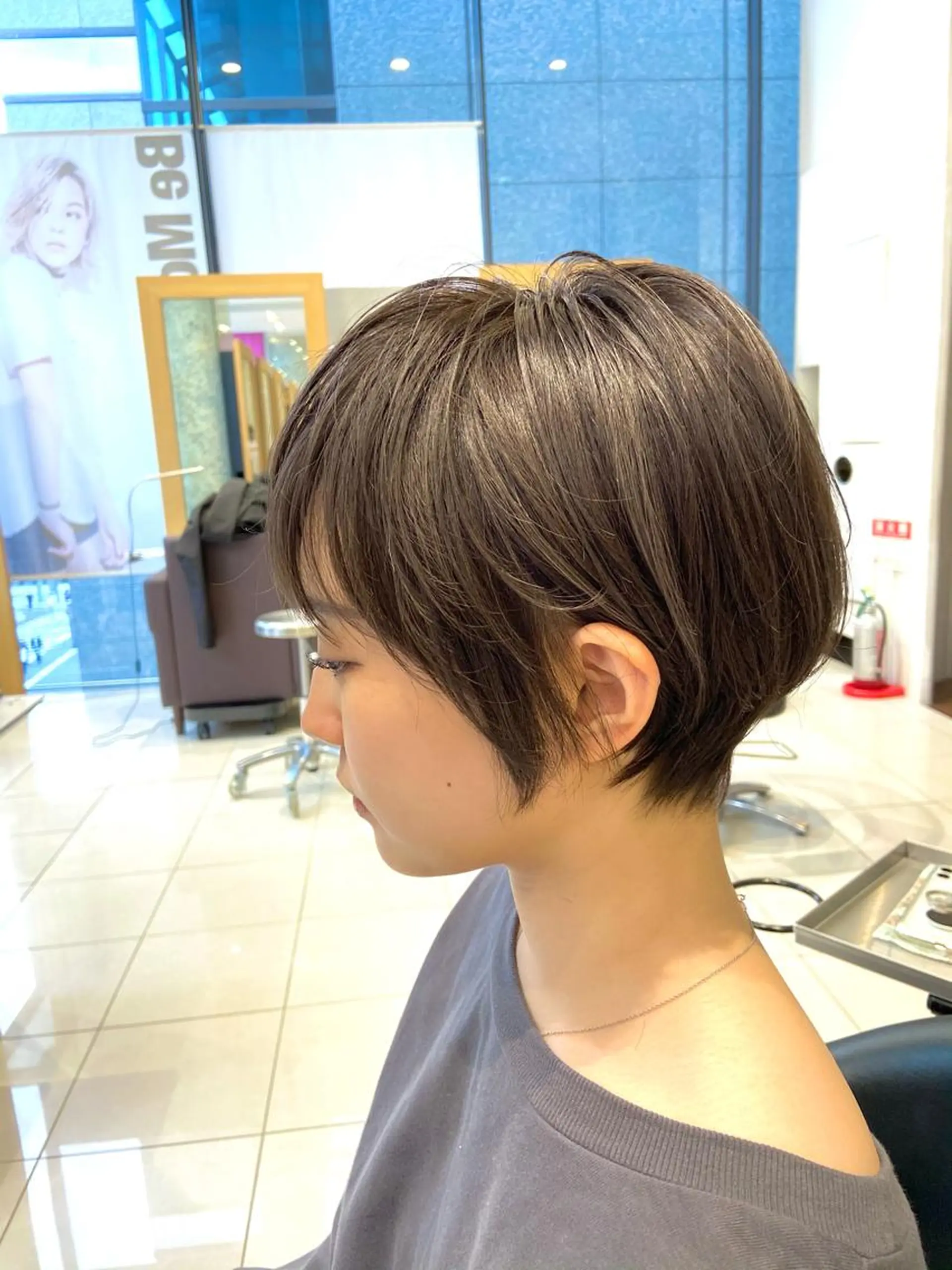 ショート ショート白髪染め無料 /河瀬謙介のヘアスタイル