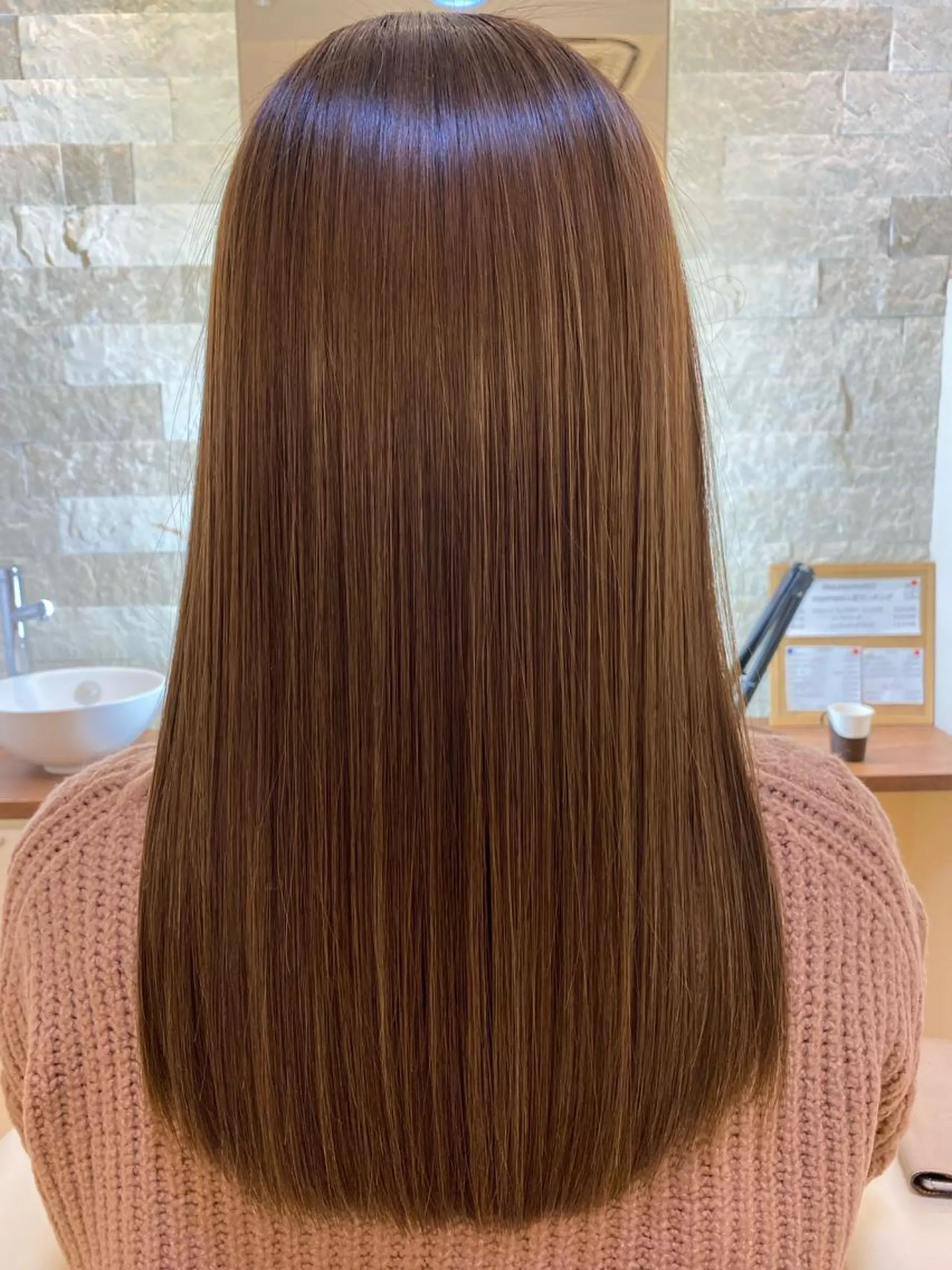 ロング 髪質改善 縮毛矯正 トリートメント 酸熱トリートメント トリートメント 『髪質改善』服部 隆志のヘアスタイル