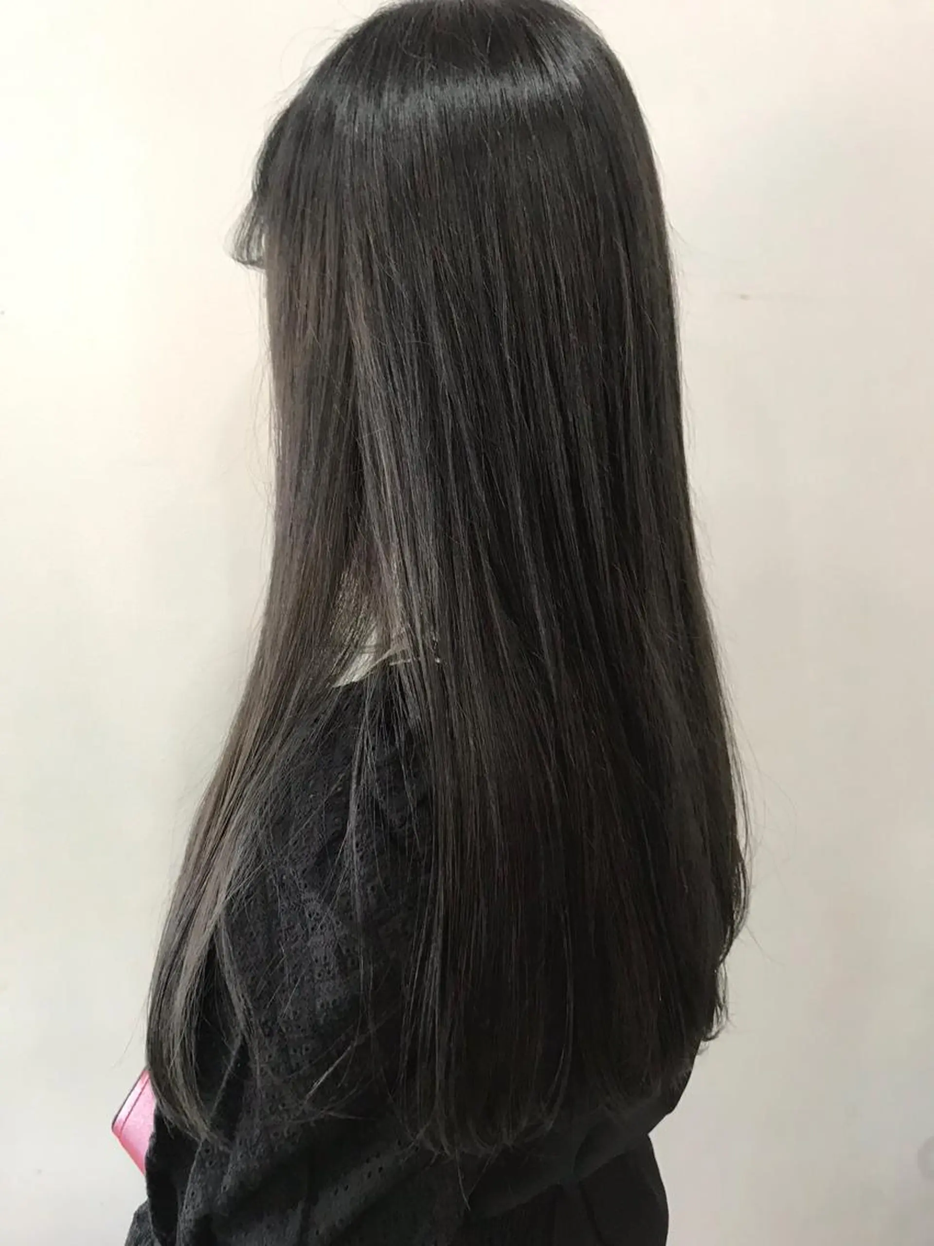 ロング カラー 脱白髪染め美容師 竹内涼乃のヘアスタイル