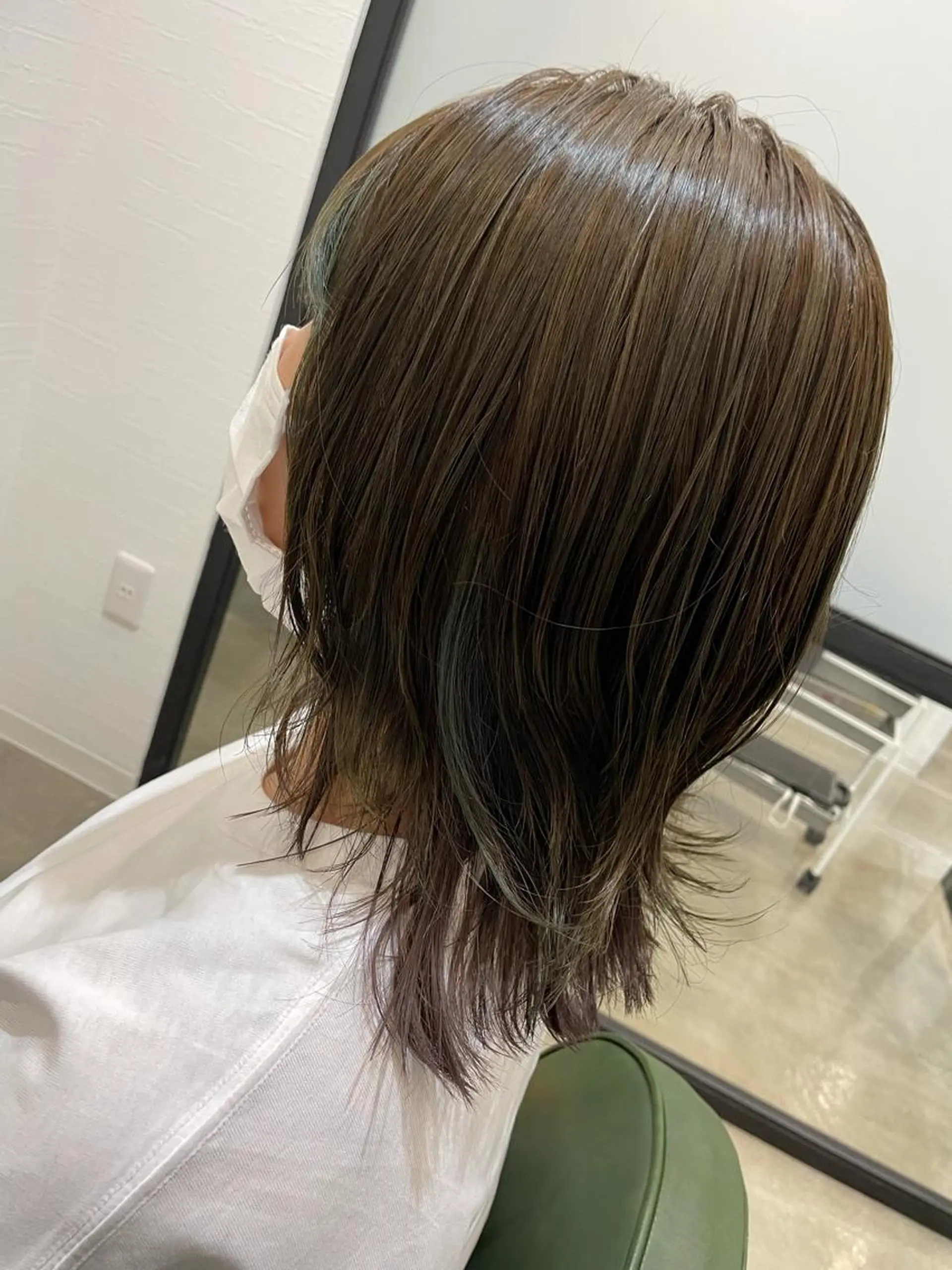 ミディアム アッシュ パープルカラー 髪質改善 個室美容室 calm 新田 美容院【カルム】所属・【カルム】 スズキのヘアスタイル