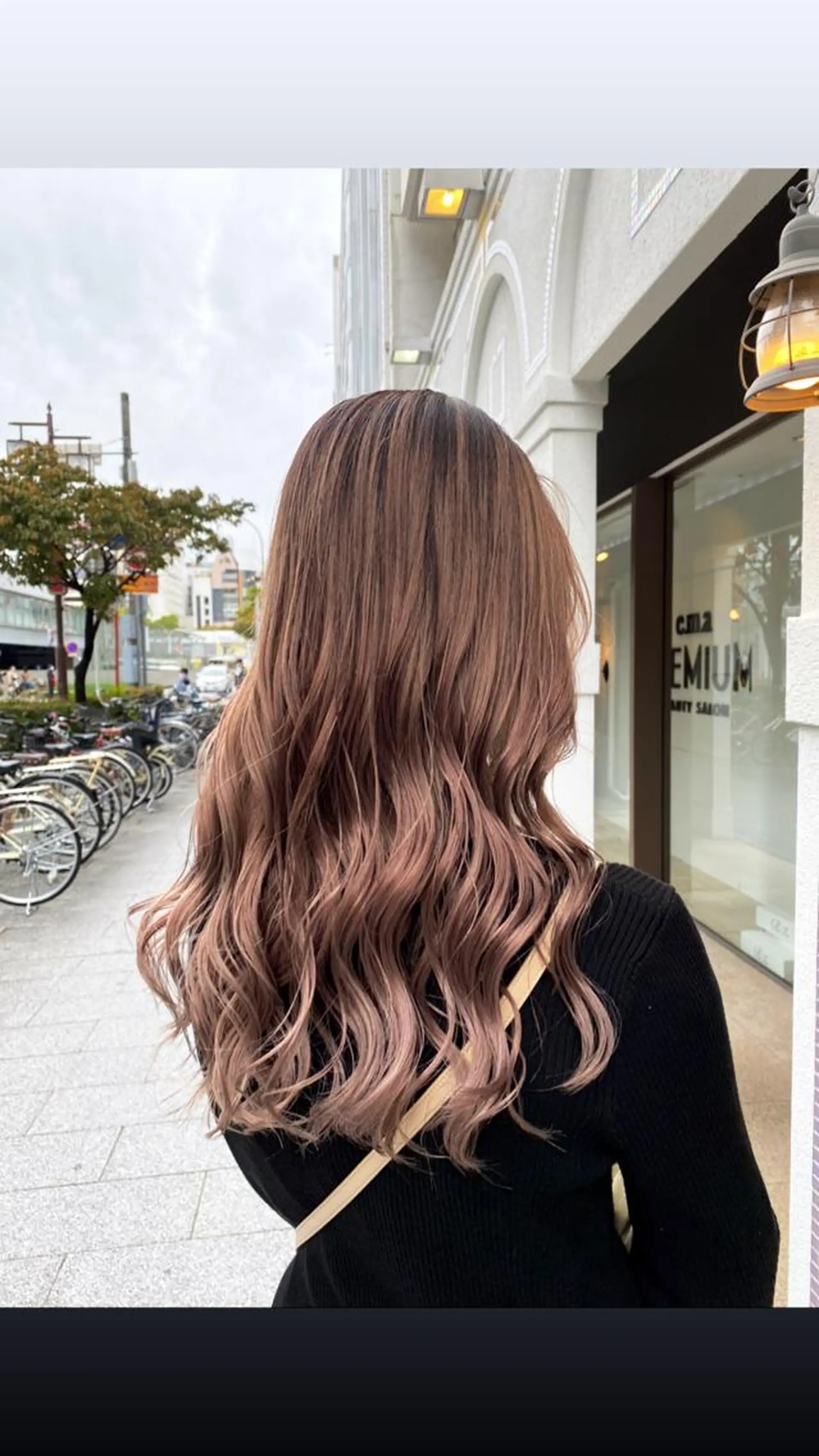 ロング カラー バレイヤージュ レイヤーカット 加藤 利基のヘアスタイル