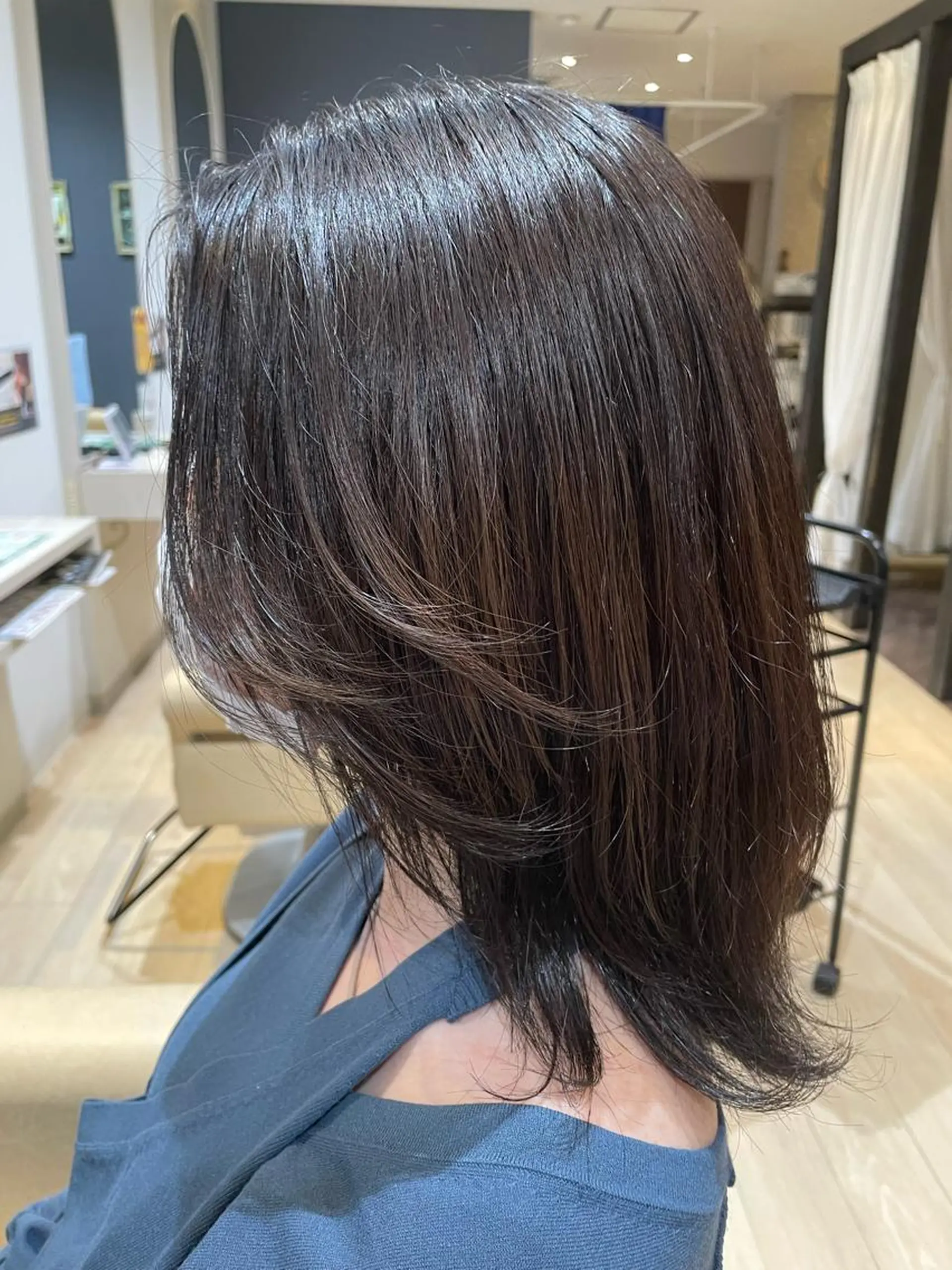 カラー アディクシーカラー 神﨑優希 /髪質改善/艶カラーのヘアスタイル