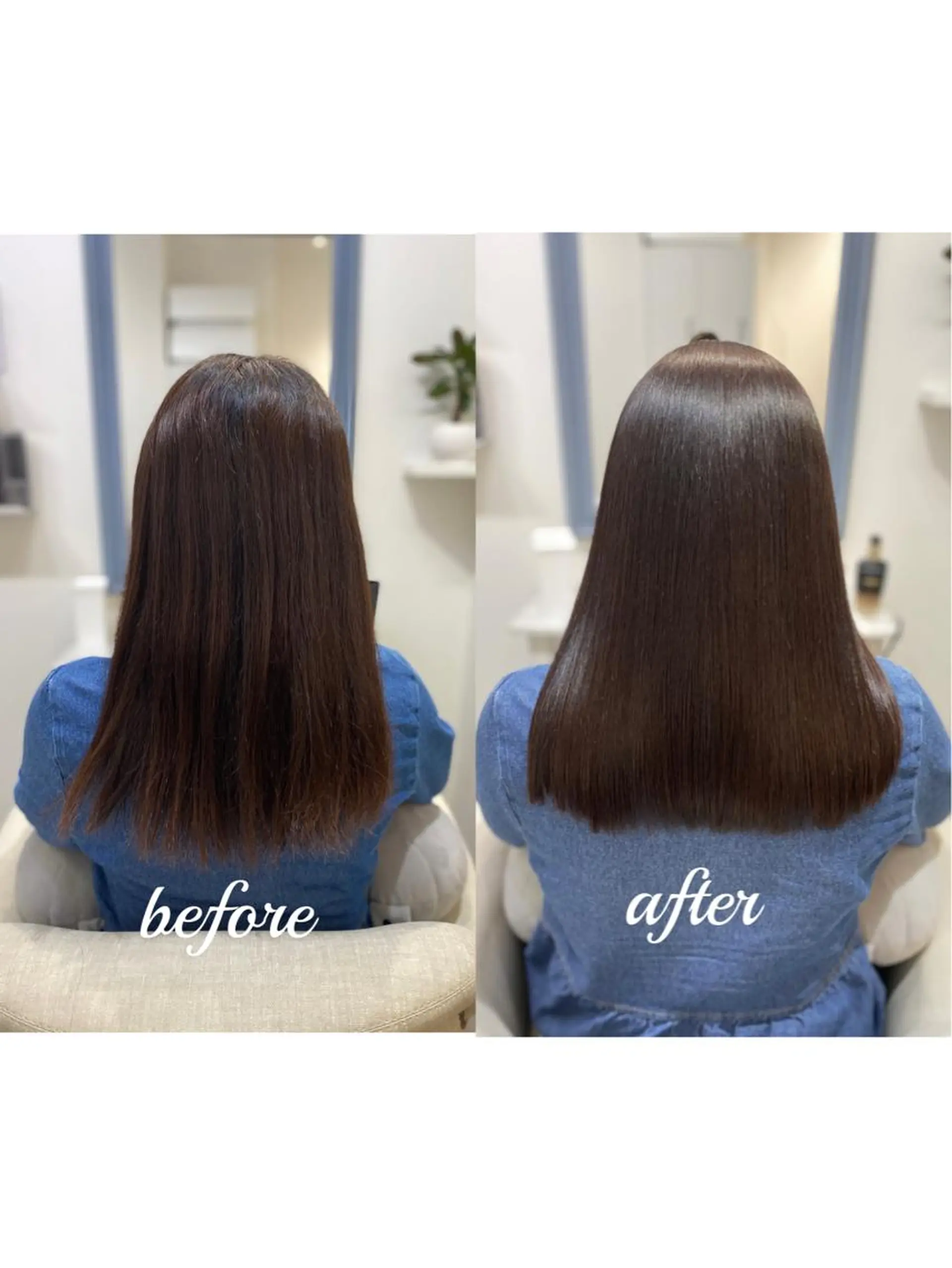 セミロング カラー 髪質改善 ✨髪質改善が大好評✨ 美容室lic近藤✨のヘアスタイル