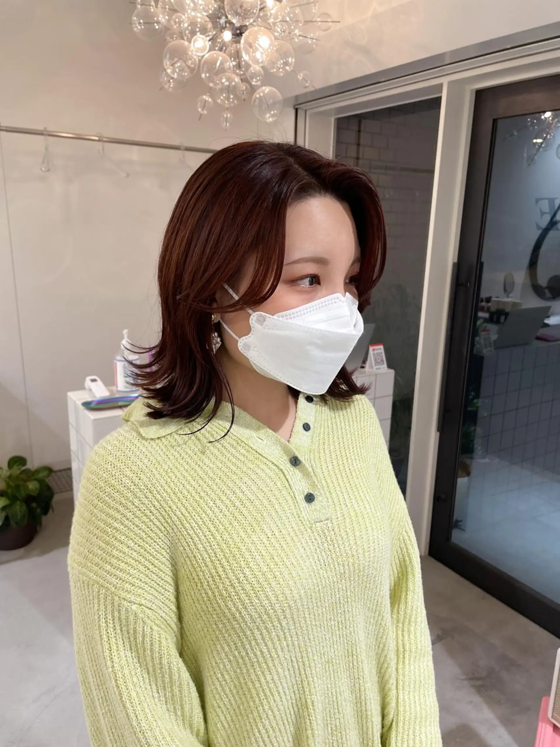 ミディアム カラー Koto🌿 ブリーチなしカラーのヘアスタイル