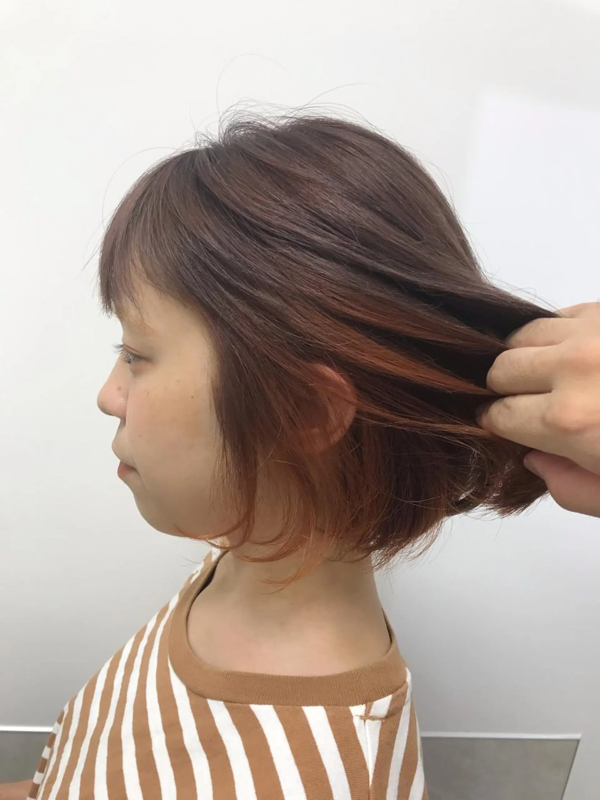 ミディアム ere hair salonのヘアスタイル