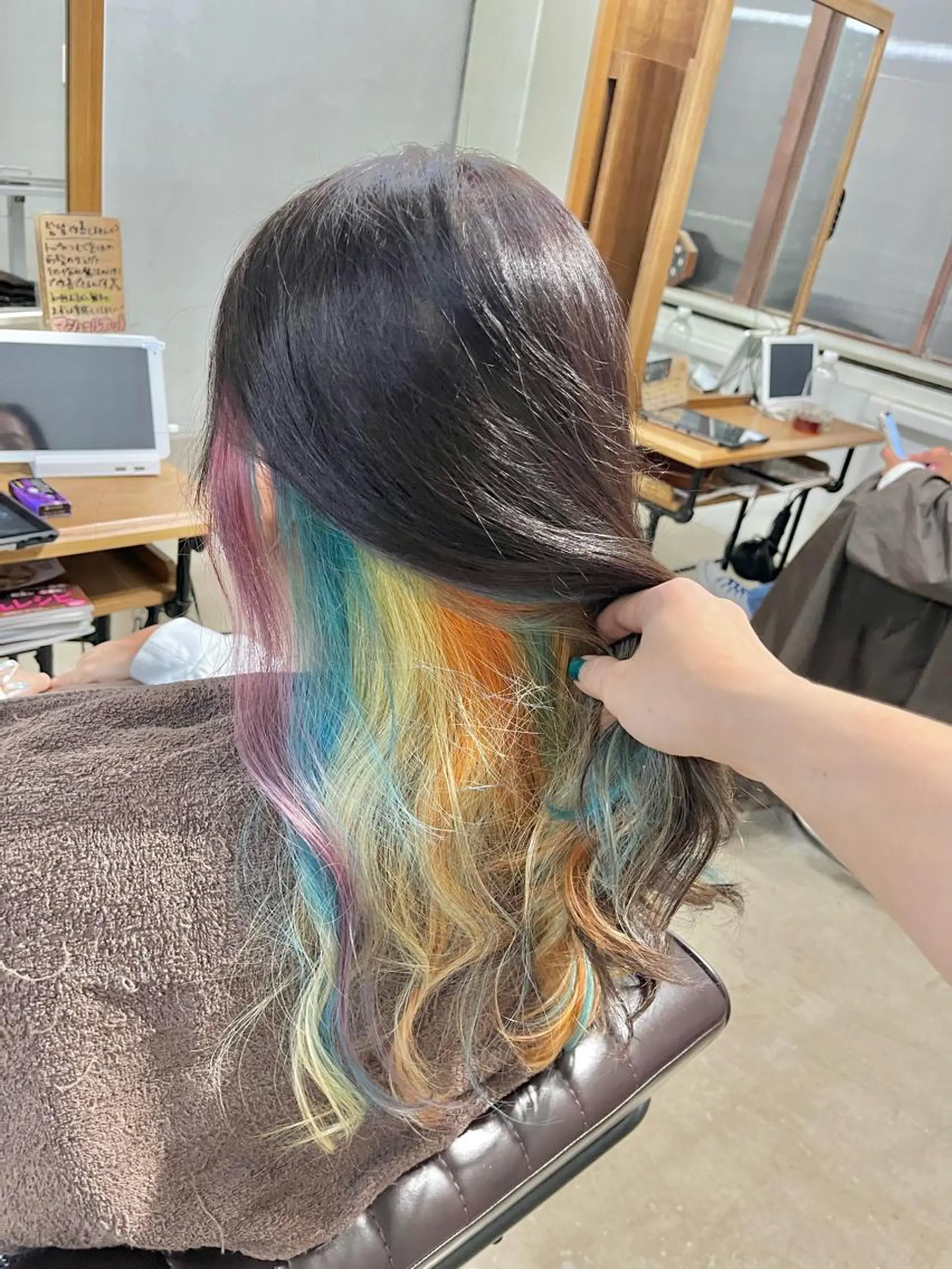 カラー ヘアカラー める 🐢のマツエク・マツパデザイン