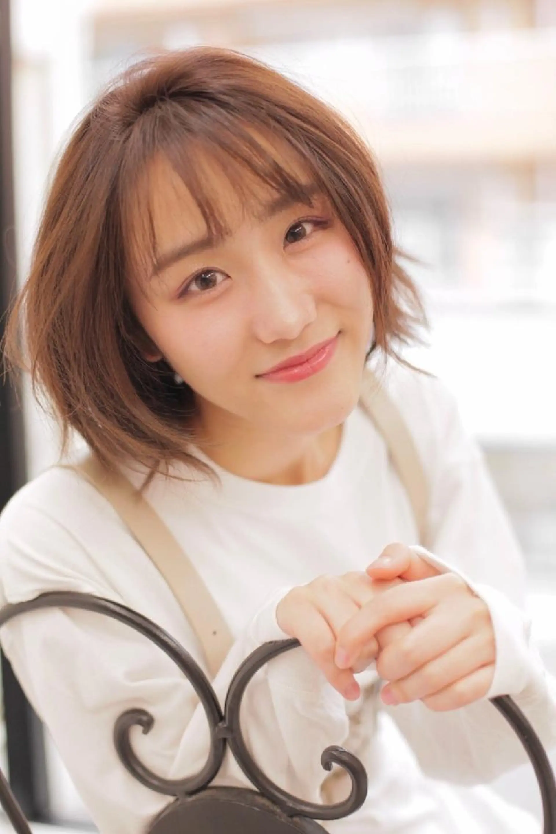 ミディアム カラー 藤田 義剛のヘアスタイル