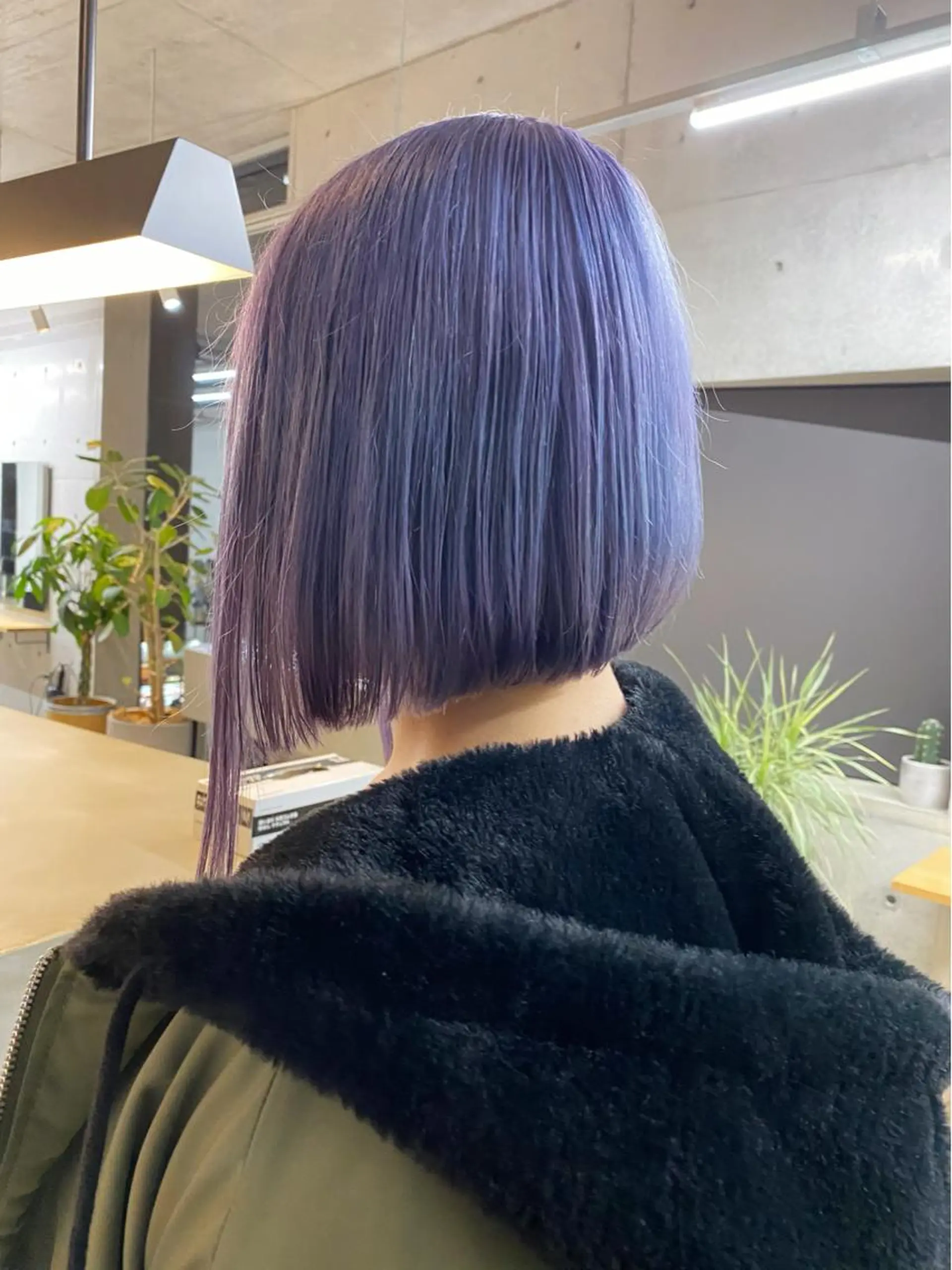 ミディアム デザインカット son hair HIROEのヘアスタイル