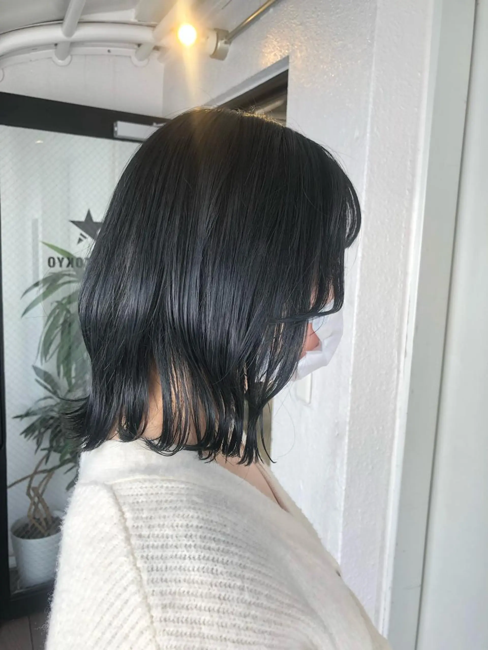 ミディアム カット ヘアカラー 🌼渋谷韓国レイヤー 桑尾幸奈🌼のヘアスタイル