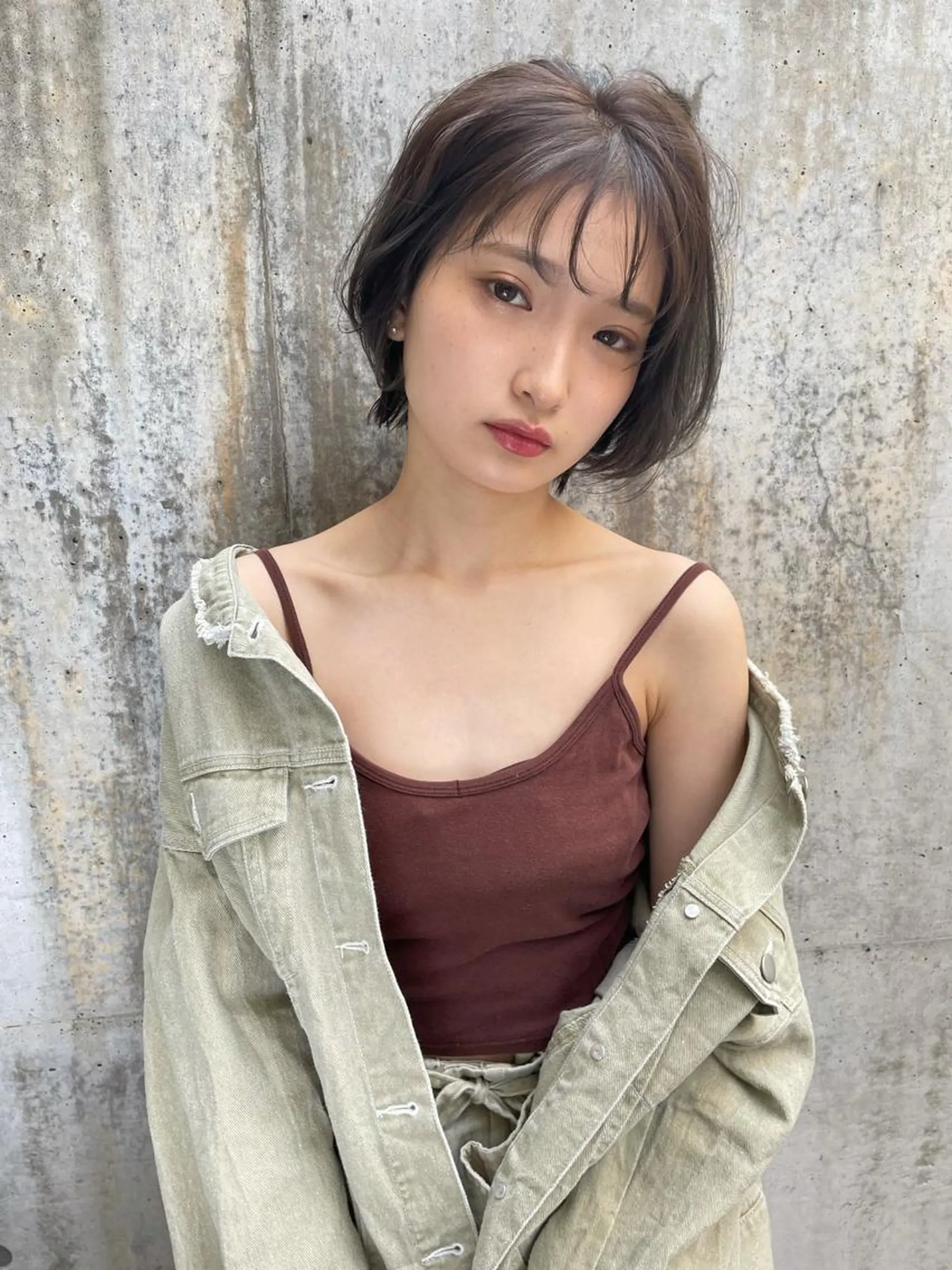 ショート カラー ショートボブ ボブ ショートヘア カット トリートメント ショート/ボブ/ 心斎橋/宮脇美奈のヘアスタイル