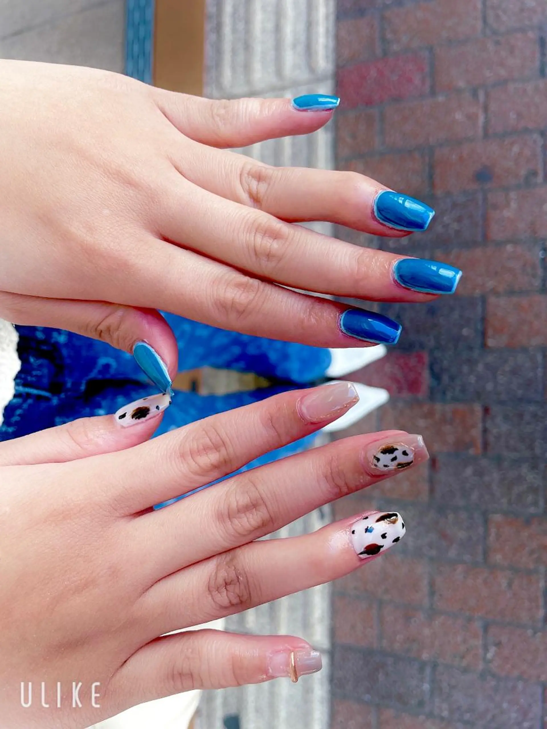 ネイル アニマル柄 ネイリスト Kaoriのネイルデザイン