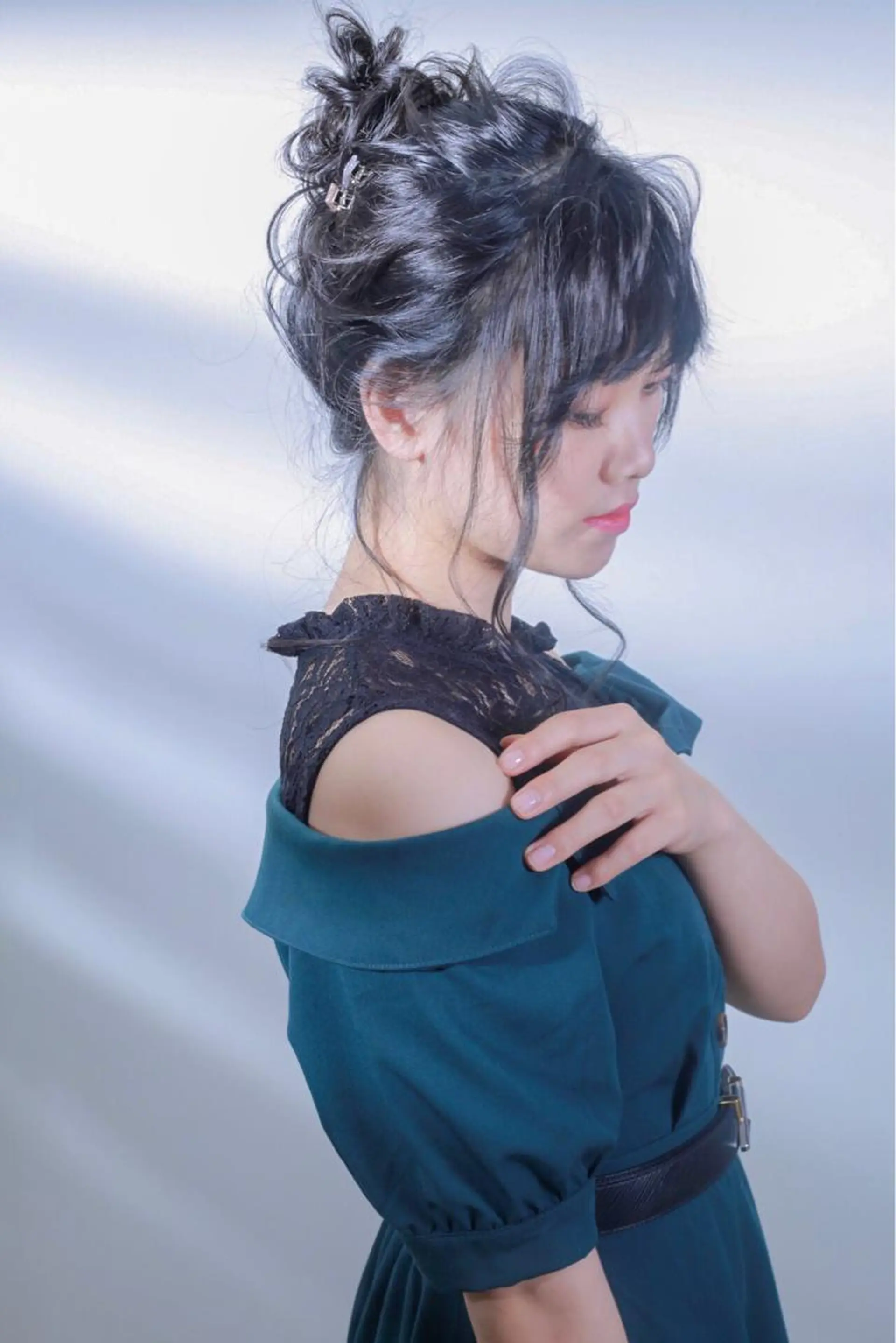 セミロング カラー ヘアアレンジ 伊藤 裕貴のヘアスタイル