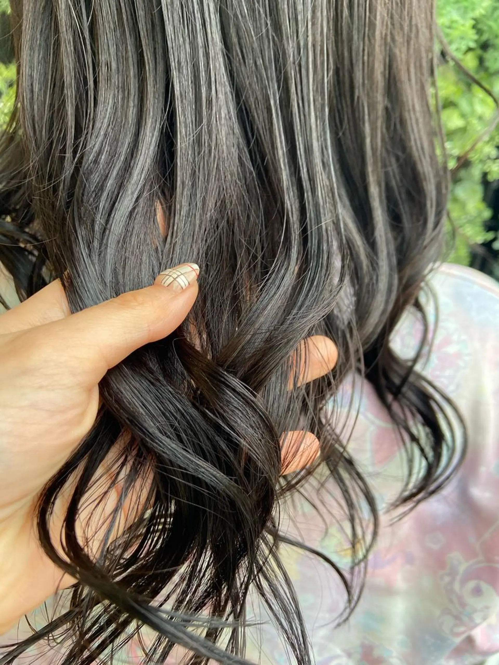 セミロング カラー SALOWIN 新宿三丁目East所属・縮毛矯正/艶カラー /美髪/ﾒｸﾞﾐのヘアスタイル