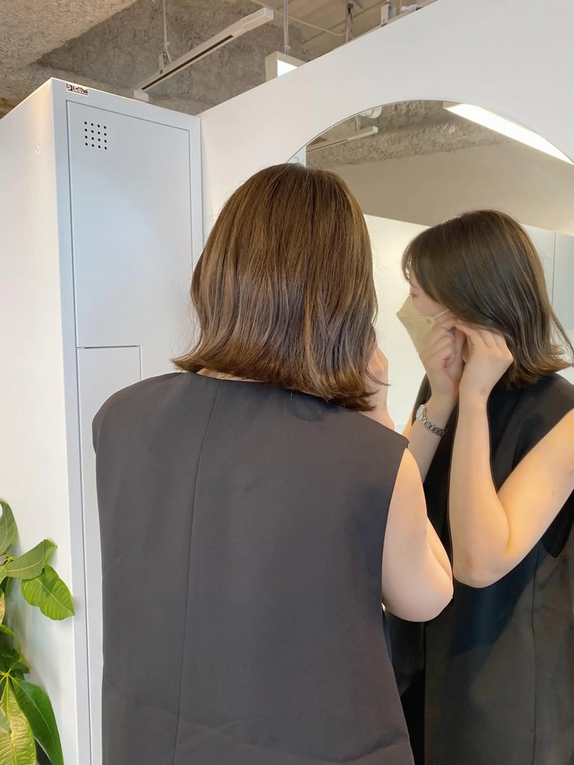 ショート カラー 髪質改善 トリートメント ブリーチなしカラー/ 髪質改善/寺門束のヘアスタイル