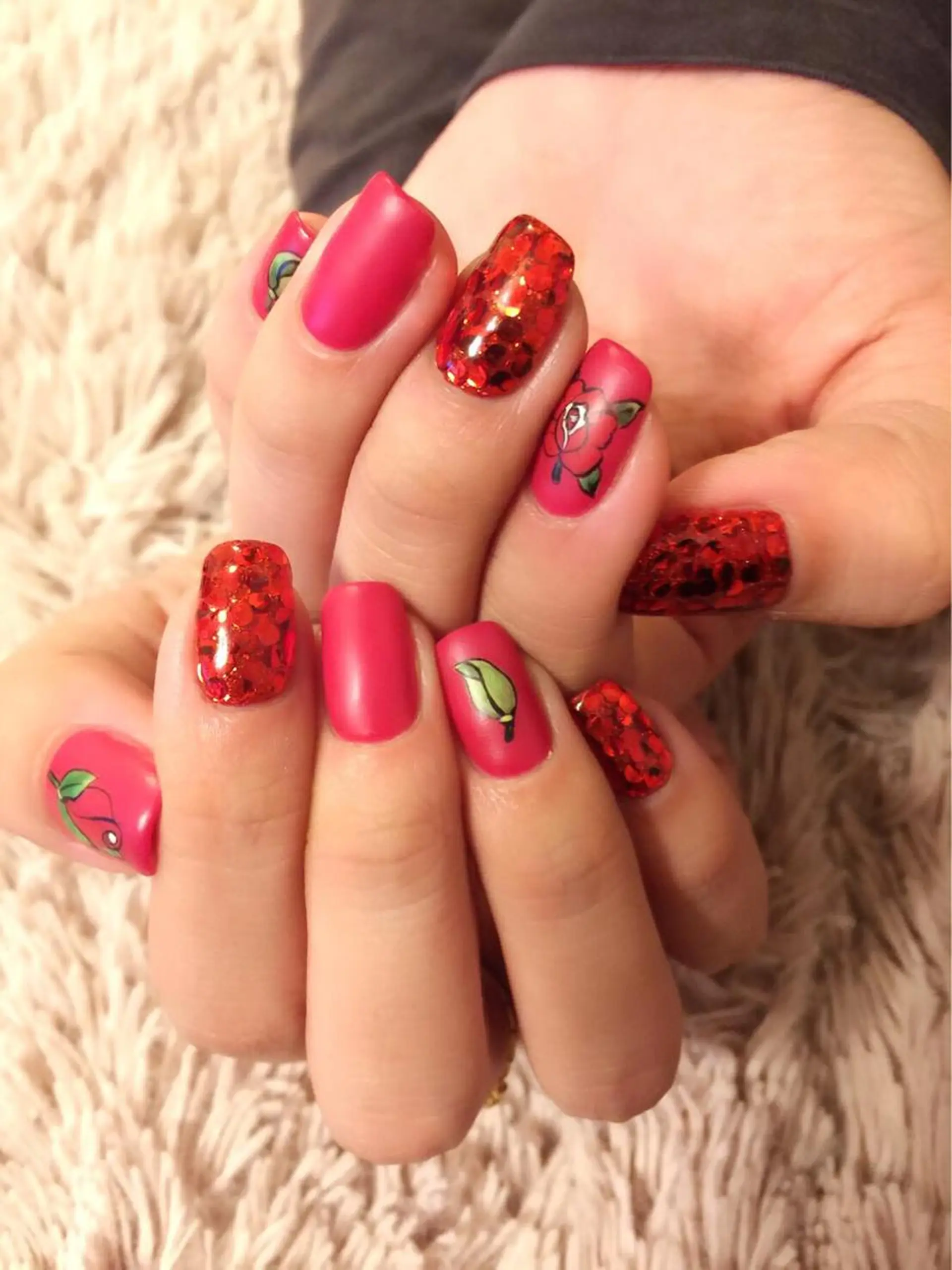 ネイル マットネイル maggienail所属・Maggie Nagisaのネイルデザイン