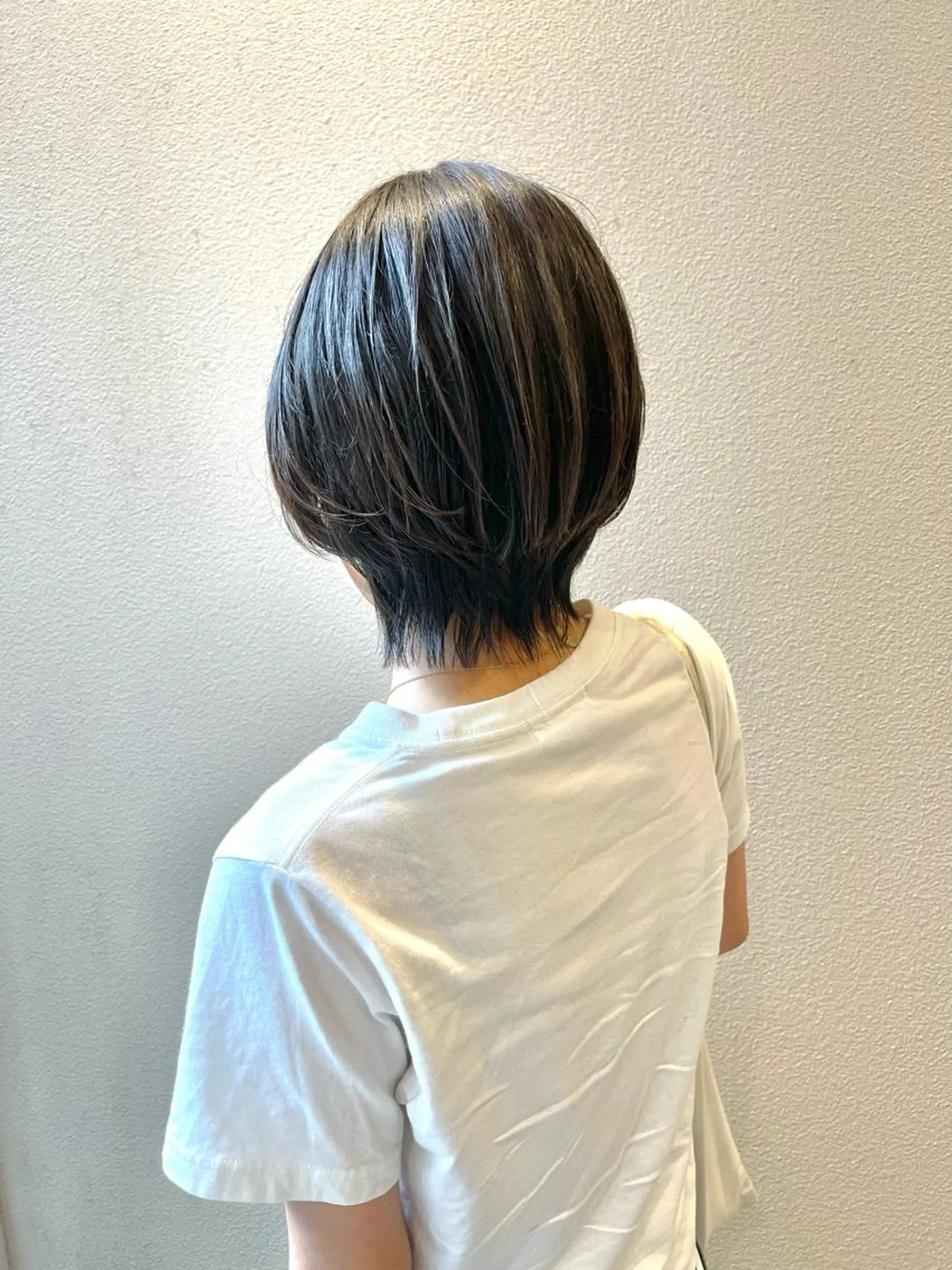 ショート KNOWHOW京都所属・トレンド/顔まわり/ レイヤー/グレージュのヘアスタイル