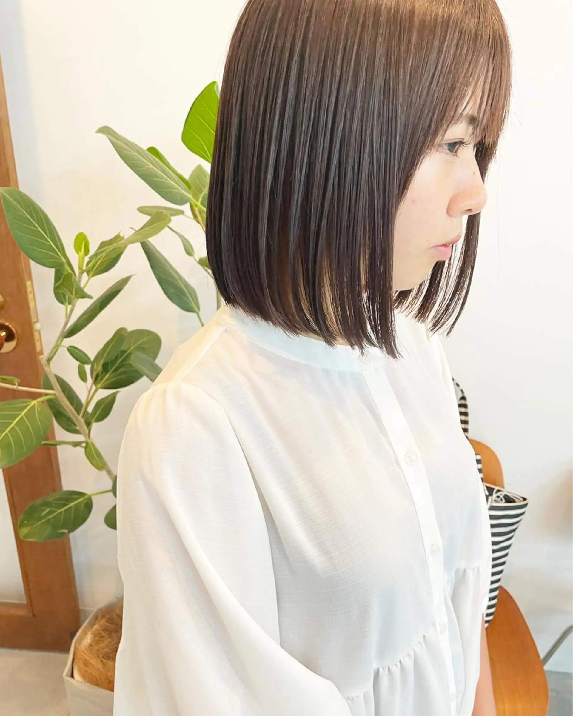 ショート ボブ ヘアカラー トリートメント SAKURA omotesandoのヘアスタイル