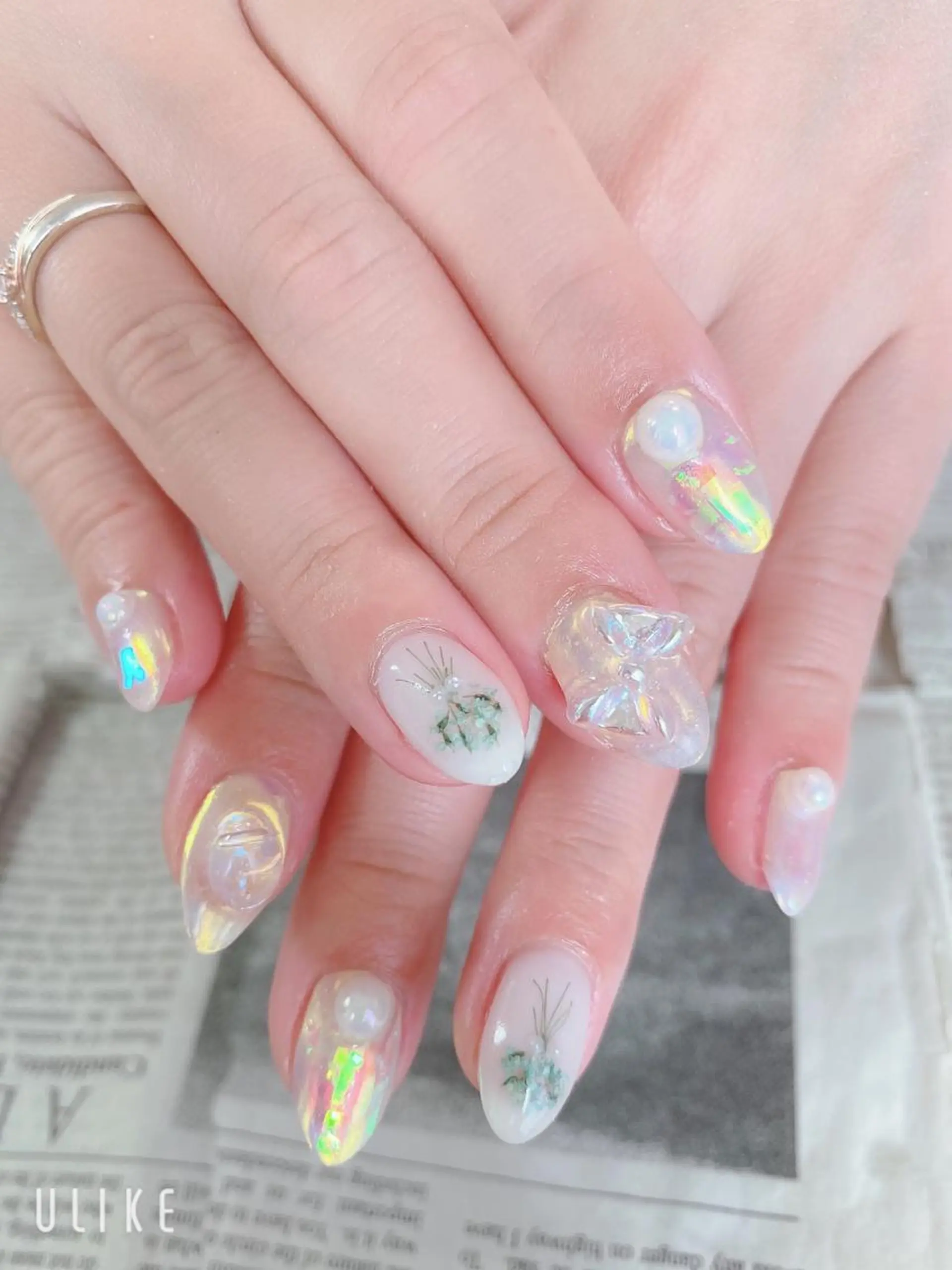 ネイル ハンドネイル ハンドケア 森山 舞のネイルデザイン