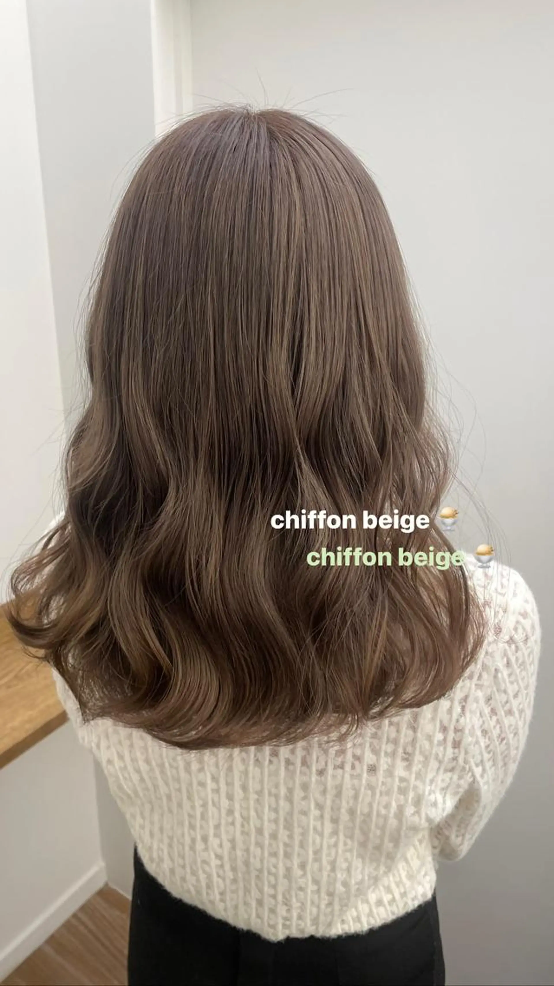 カラー 透明感カラー ダブルカラー ミルクティー/ SACHIKAのヘアスタイル